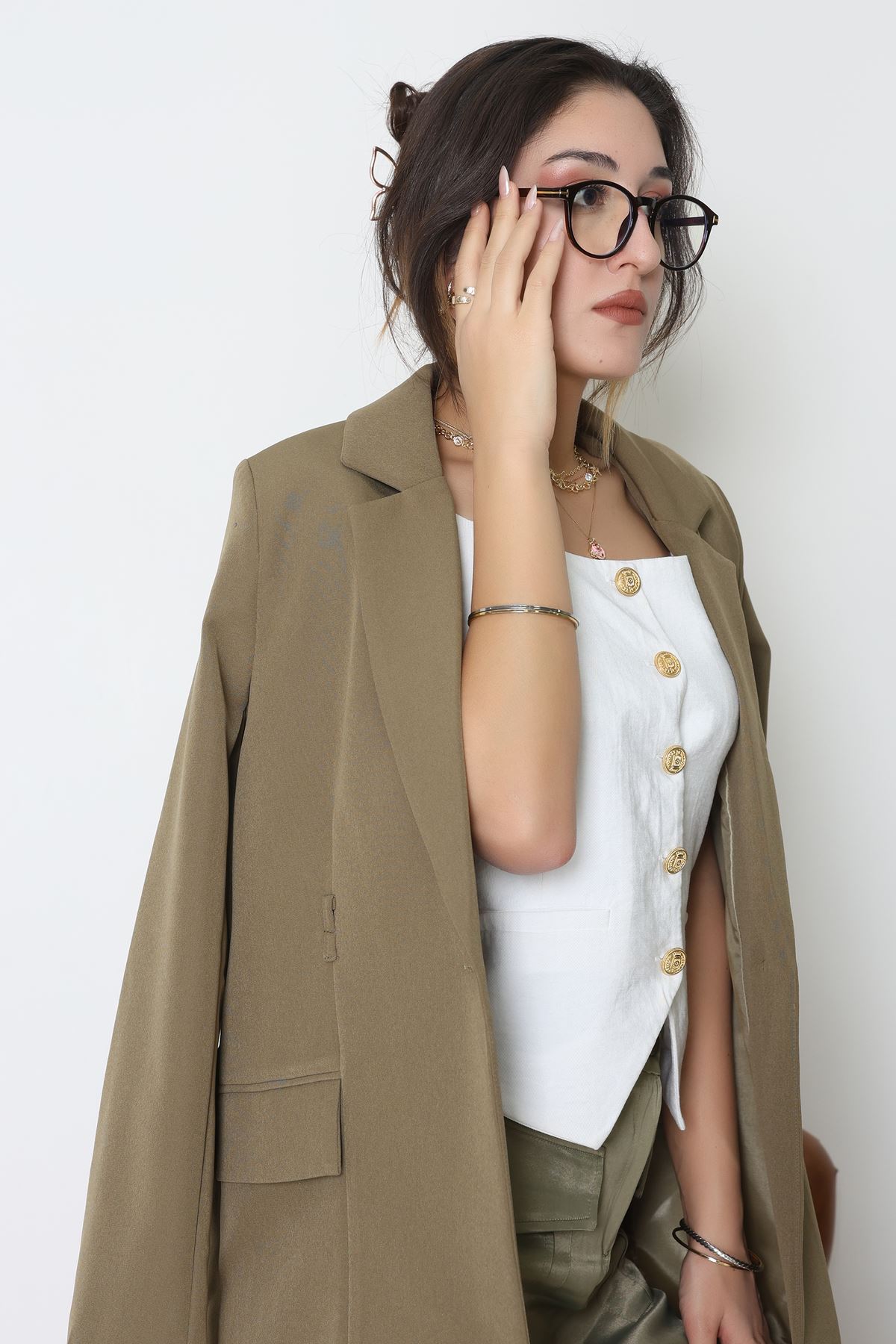 Mavi Işık Korumalı Ekran Gözlüğü Kahve - 2328.1724.