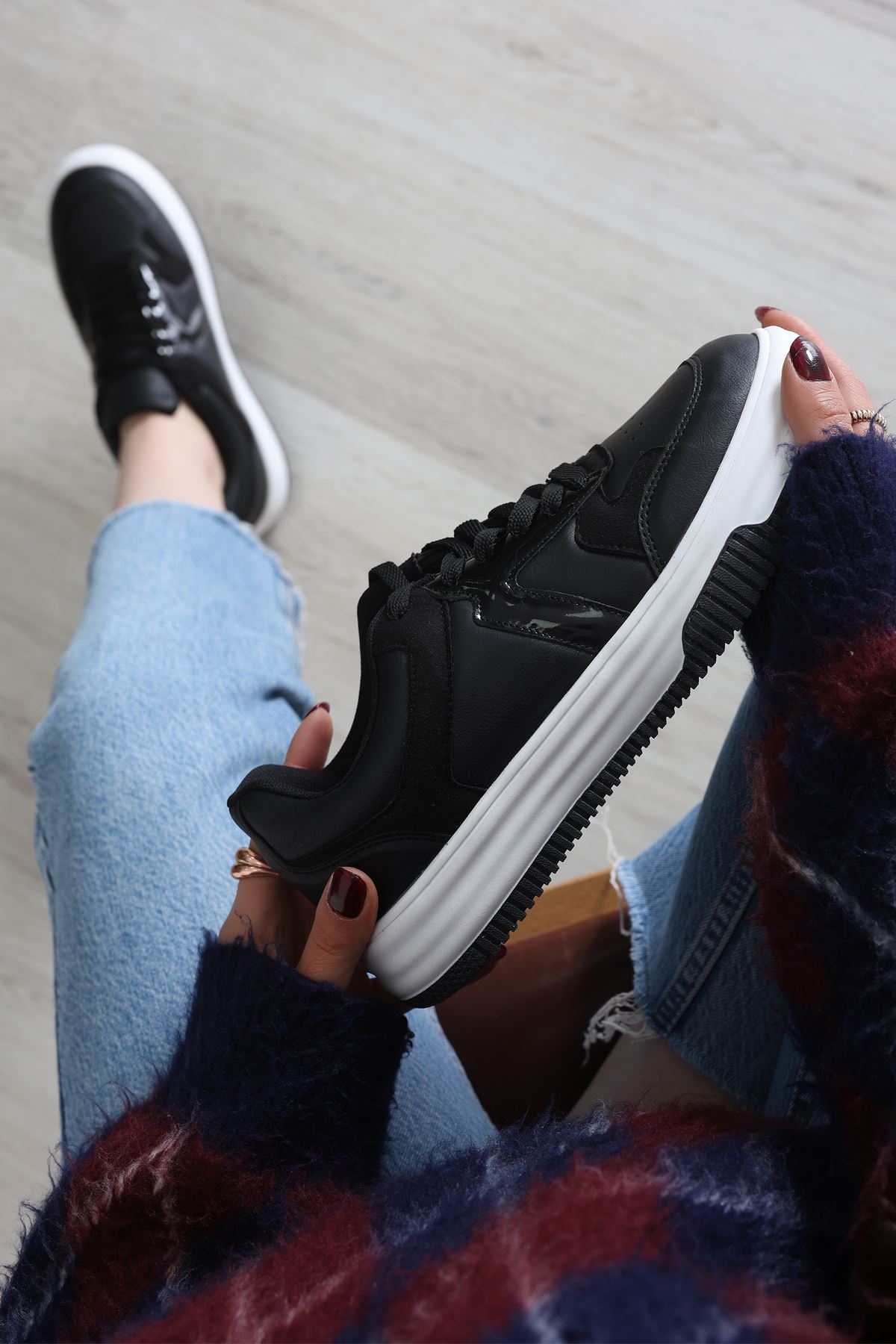 Spor Günlük Ayakkabı Siyah - 31825.264.