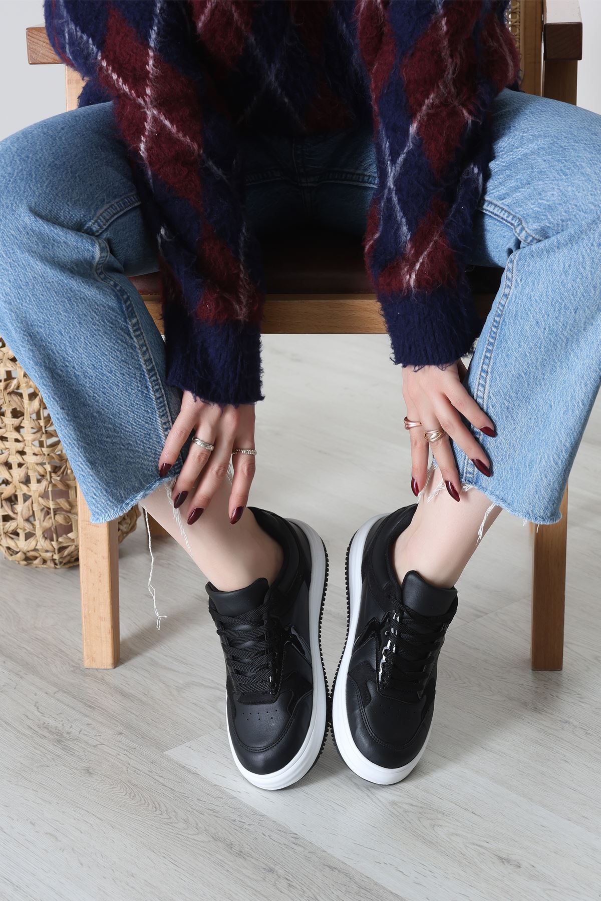 Spor Günlük Ayakkabı Siyah - 31825.264.