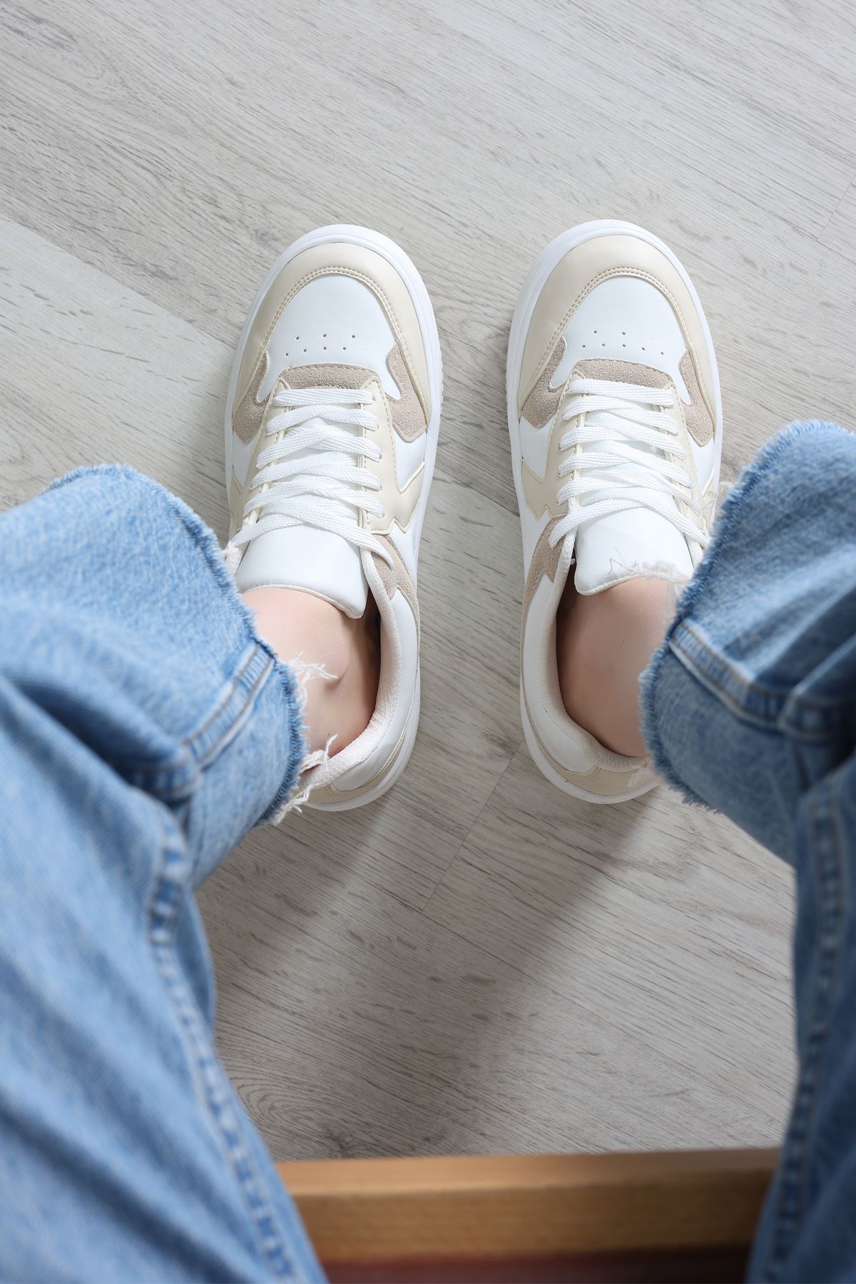 Spor Günlük Ayakkabı Beyazkrem - 31825.264.