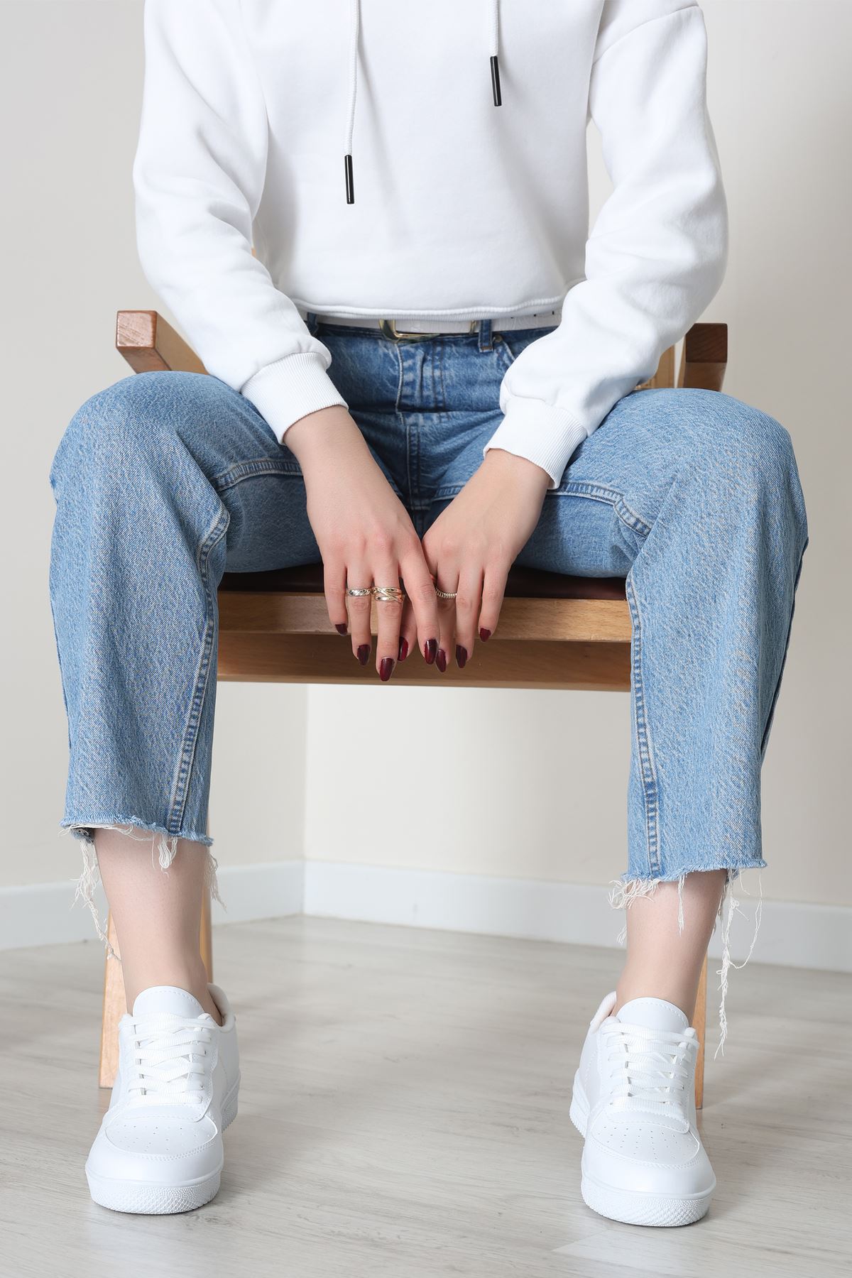 Spor Günlük Ayakkabı Beyaz - 31676.264.