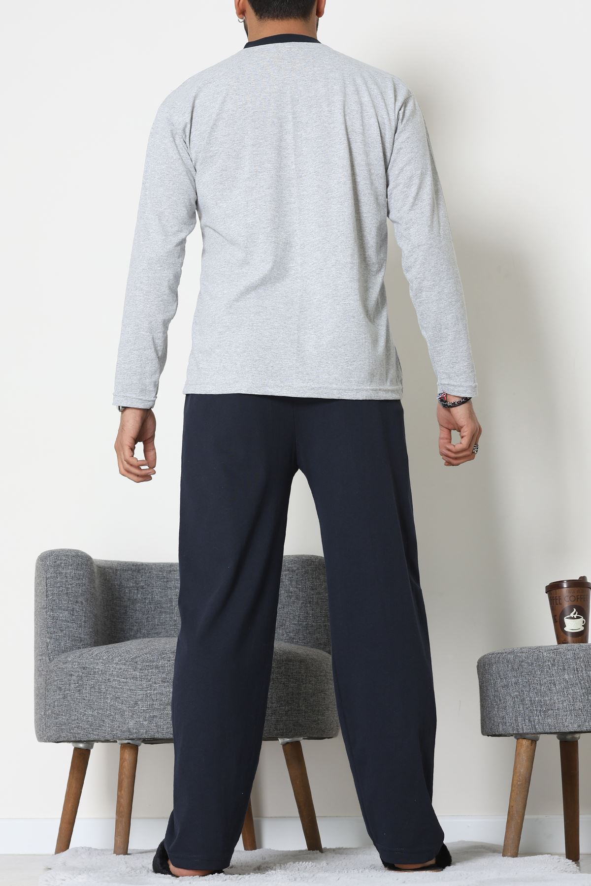 Süprem Erkek Pijama Takımı Grilaci1 - 42004.1838.