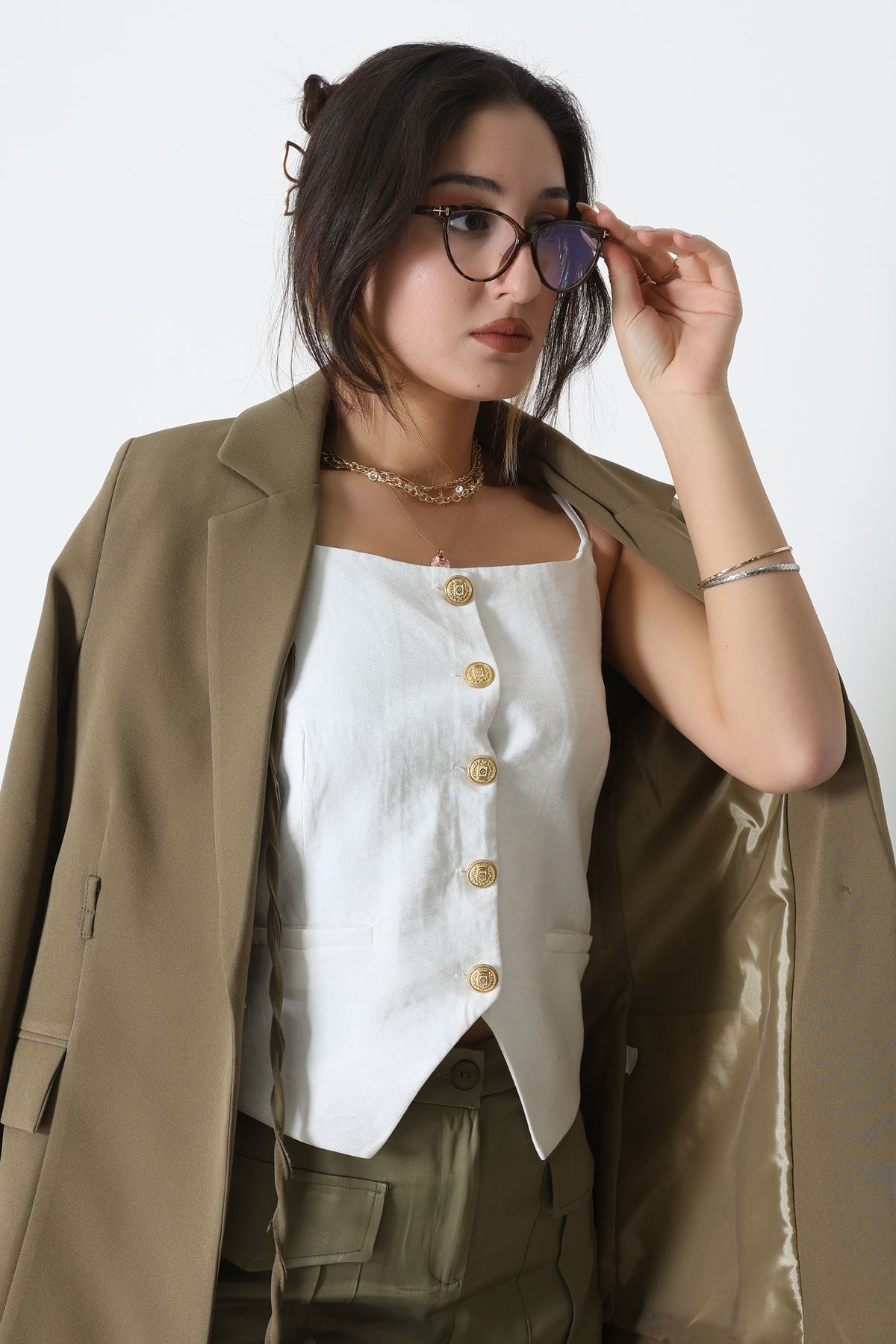 Mavi Işık Korumalı Ekran Gözlüğü Kahveleo - 23001.1724.