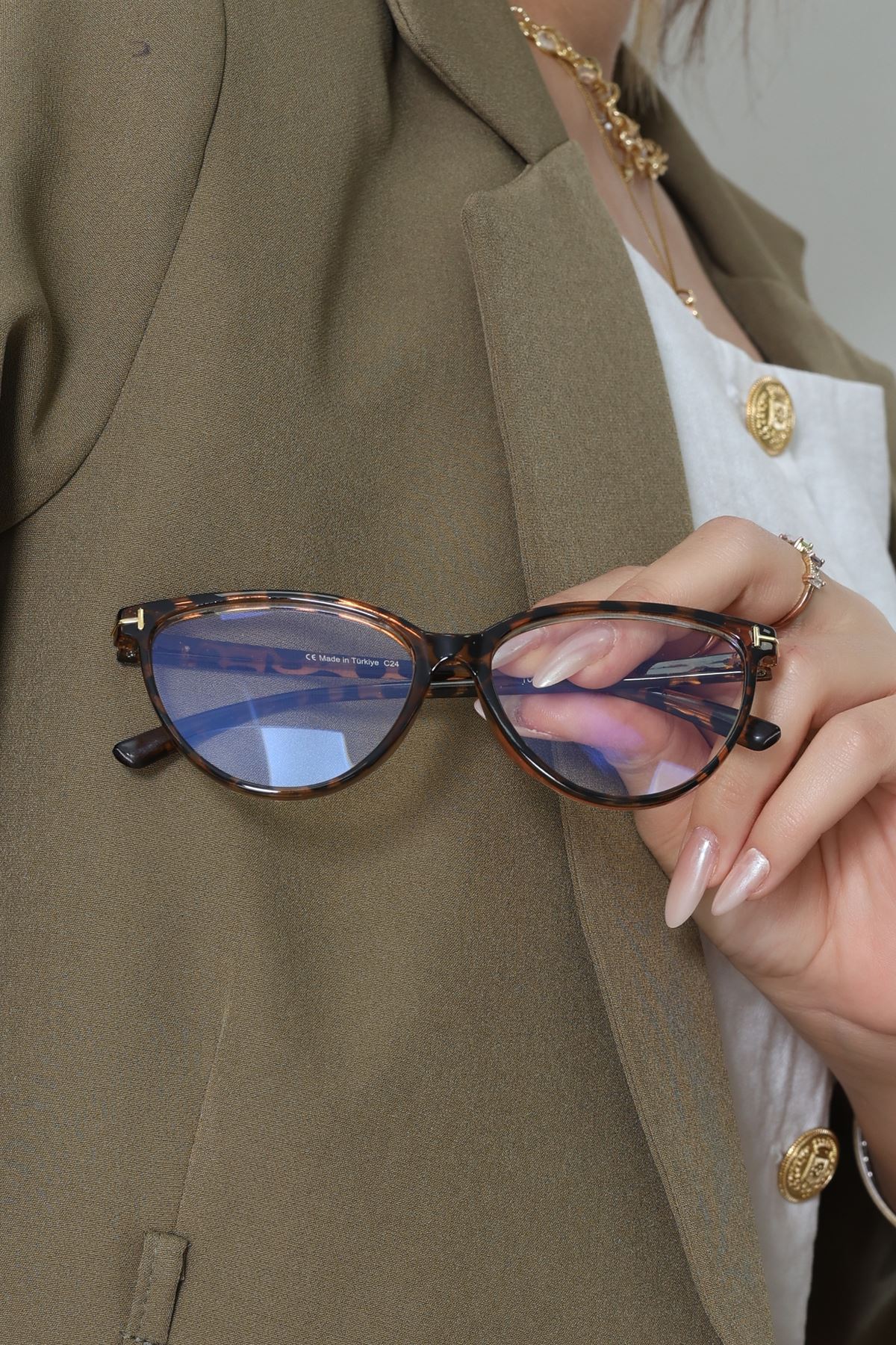 Mavi Işık Korumalı Ekran Gözlüğü Kahveleo - 23001.1724.