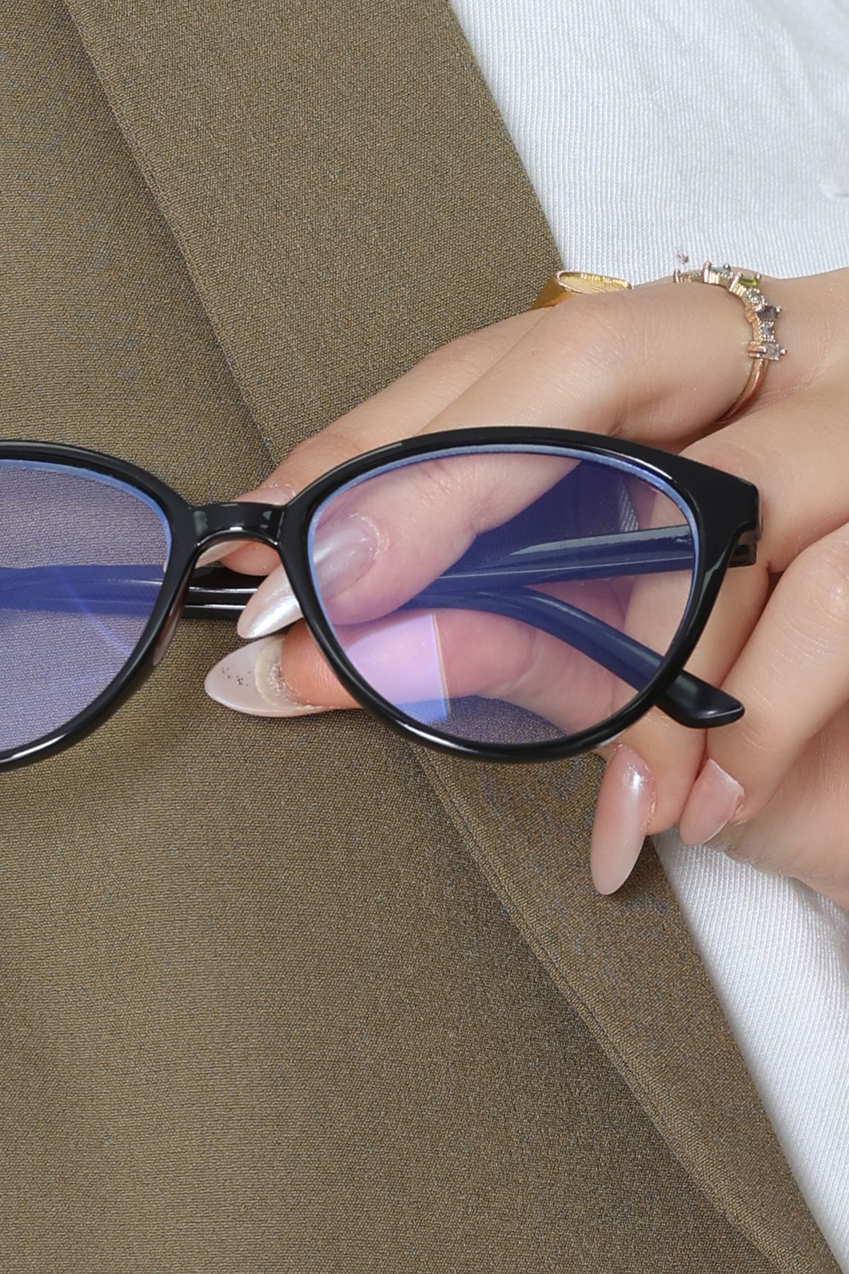 Mavi Işık Korumalı Ekran Gözlüğü Siyah - 20006.1724.