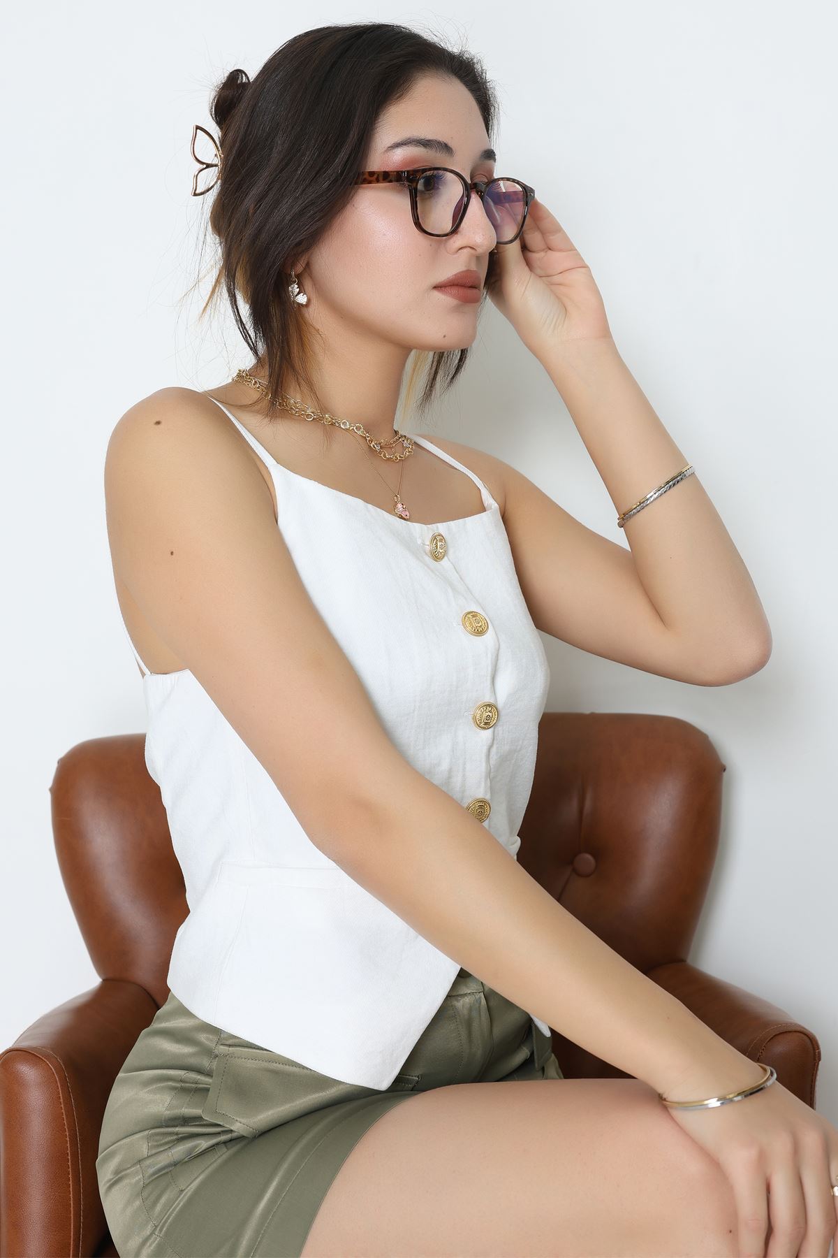 Mavi Işık Korumalı Ekran Gözlüğü Kahveleo - 23014.1724.