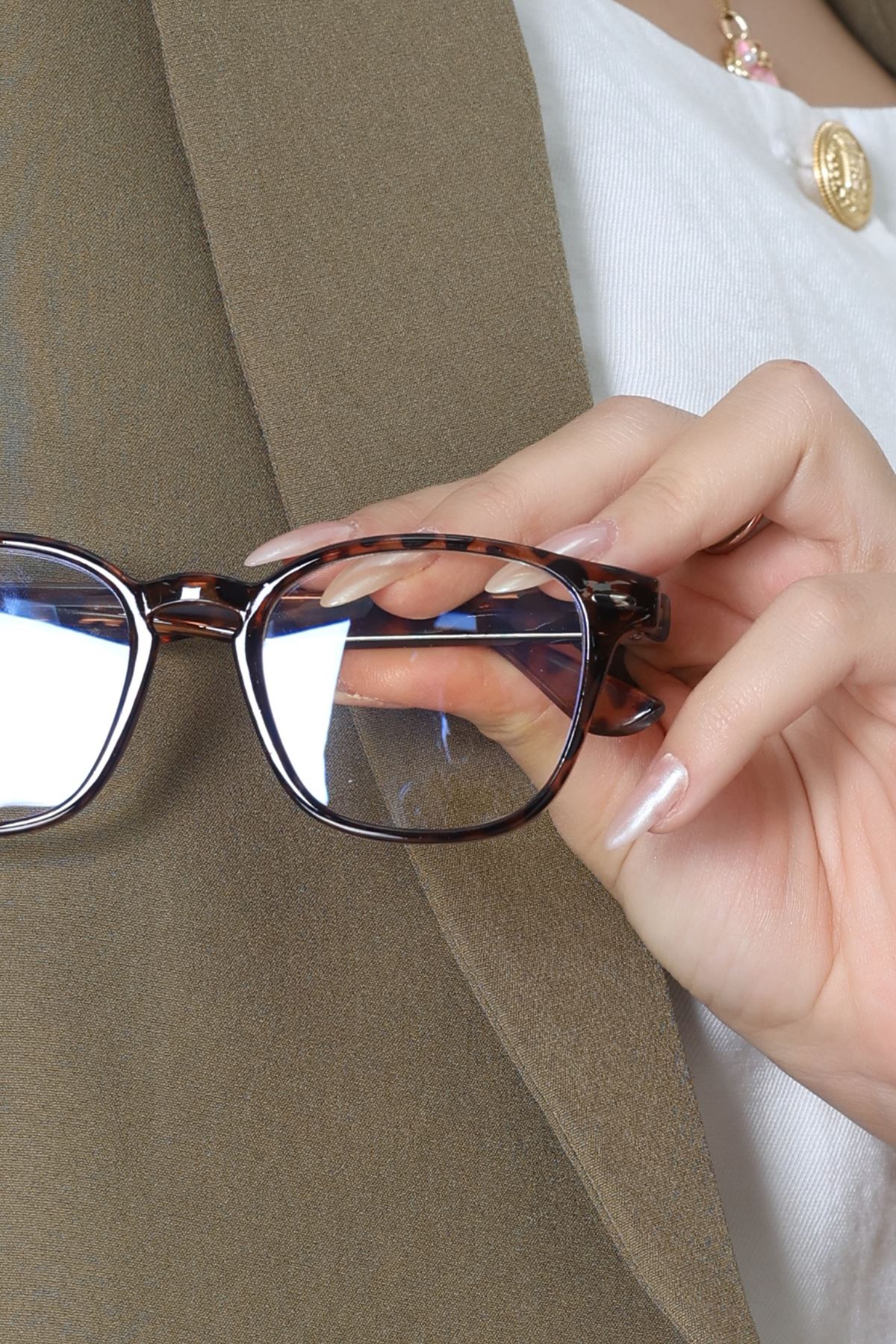 Mavi Işık Korumalı Ekran Gözlüğü Kahveleo - 23014.1724.