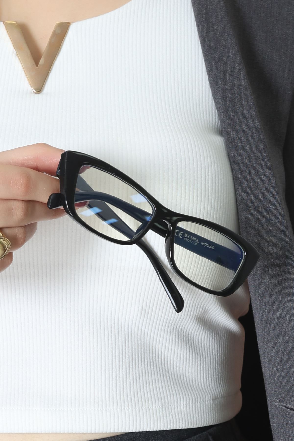 Mavi Işık Korumalı Ekran Gözlüğü Siyah2 - 23014.1724.