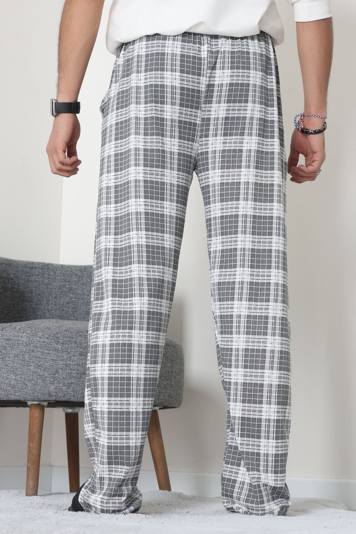 Cepli Süprem Erkek Pijama Altı Gri - 70849.1902.