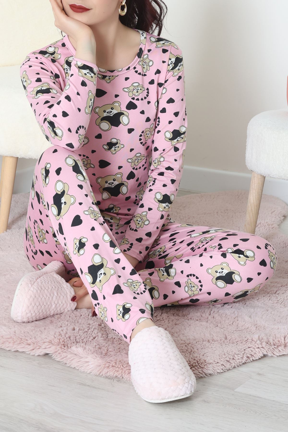 Milan Pijama Takımı Pembe - 55010.1567.