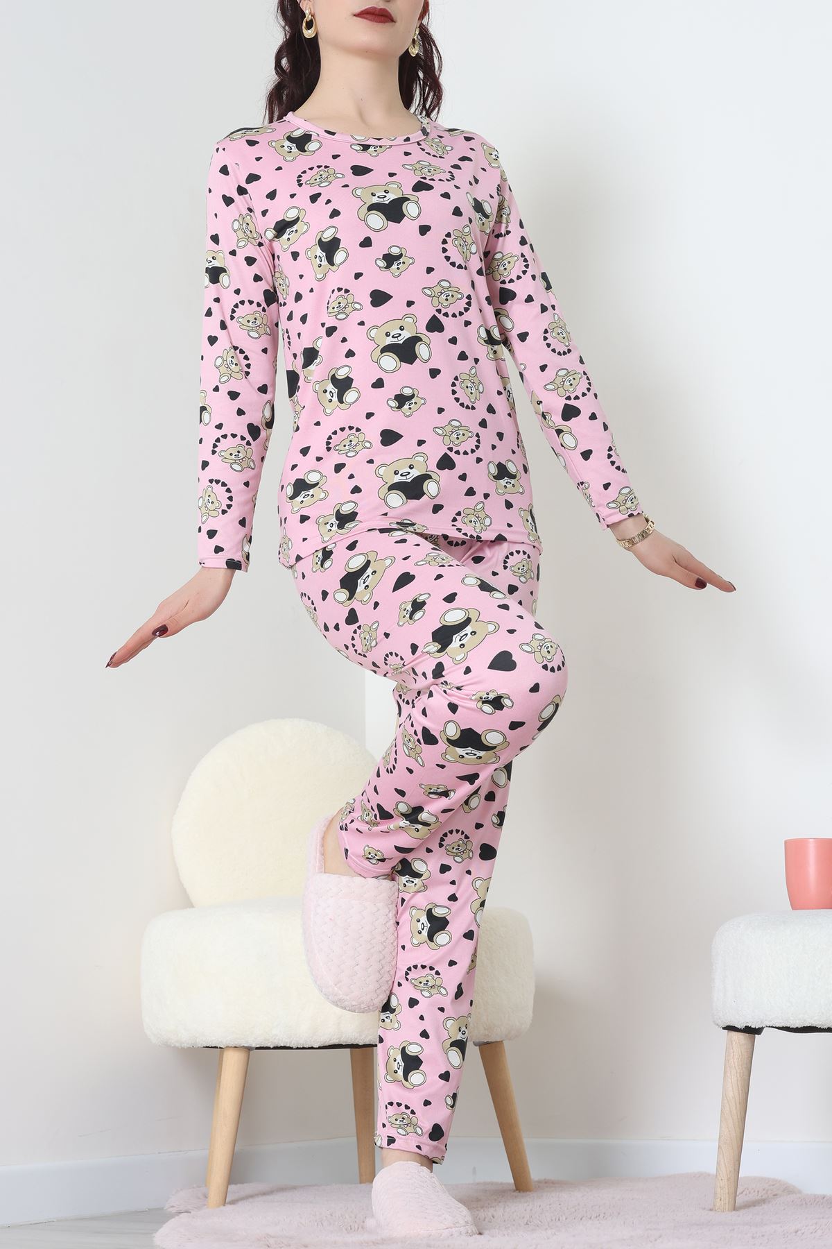 Milan Pijama Takımı Pembe - 55010.1567.