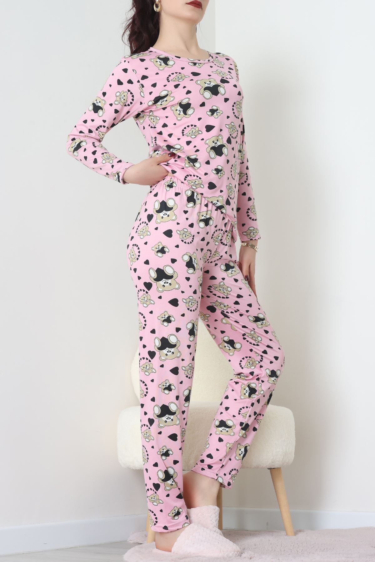 Milan Pijama Takımı Pembe - 55010.1567.