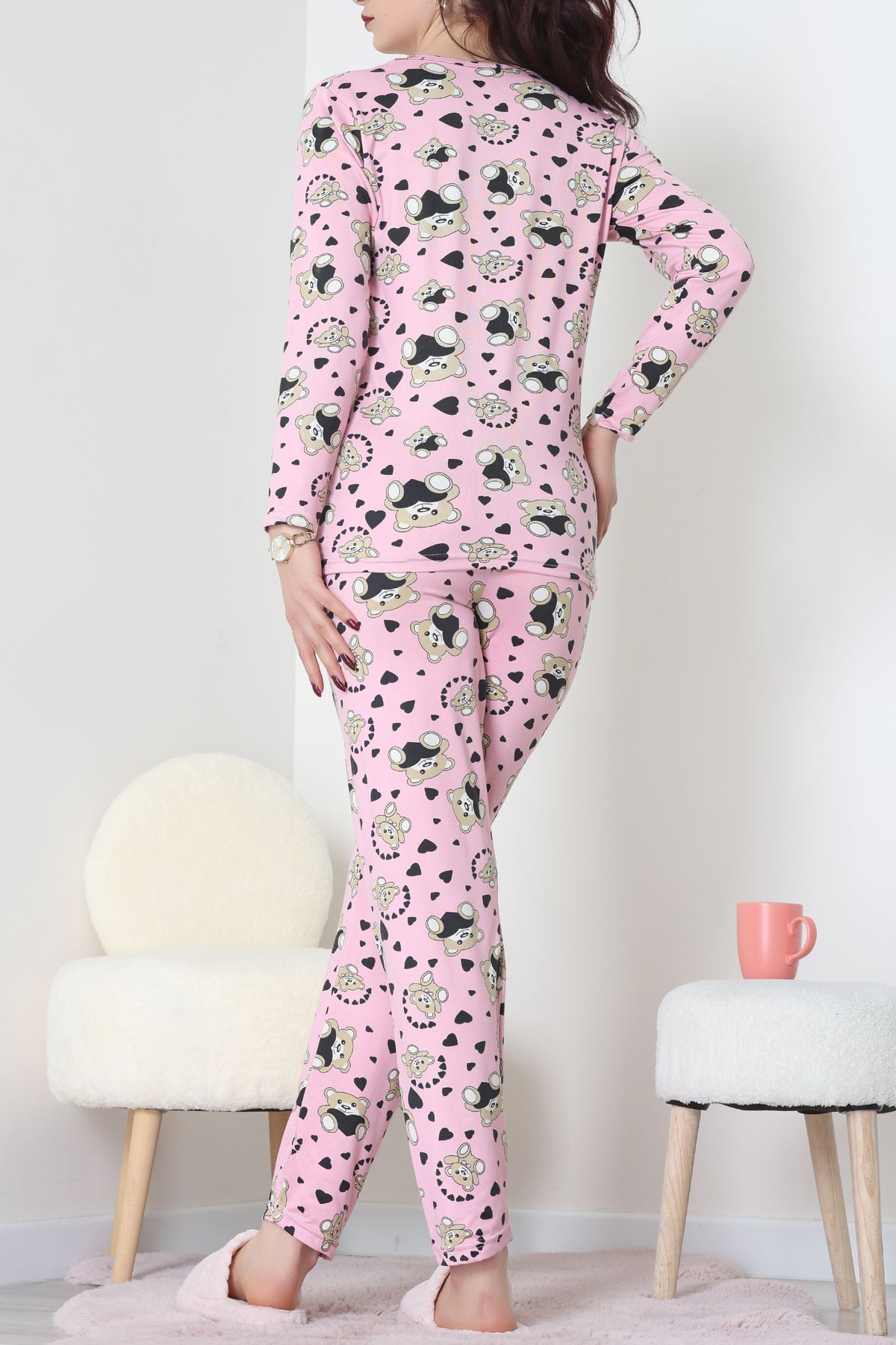 Milan Pijama Takımı Pembe - 55010.1567.