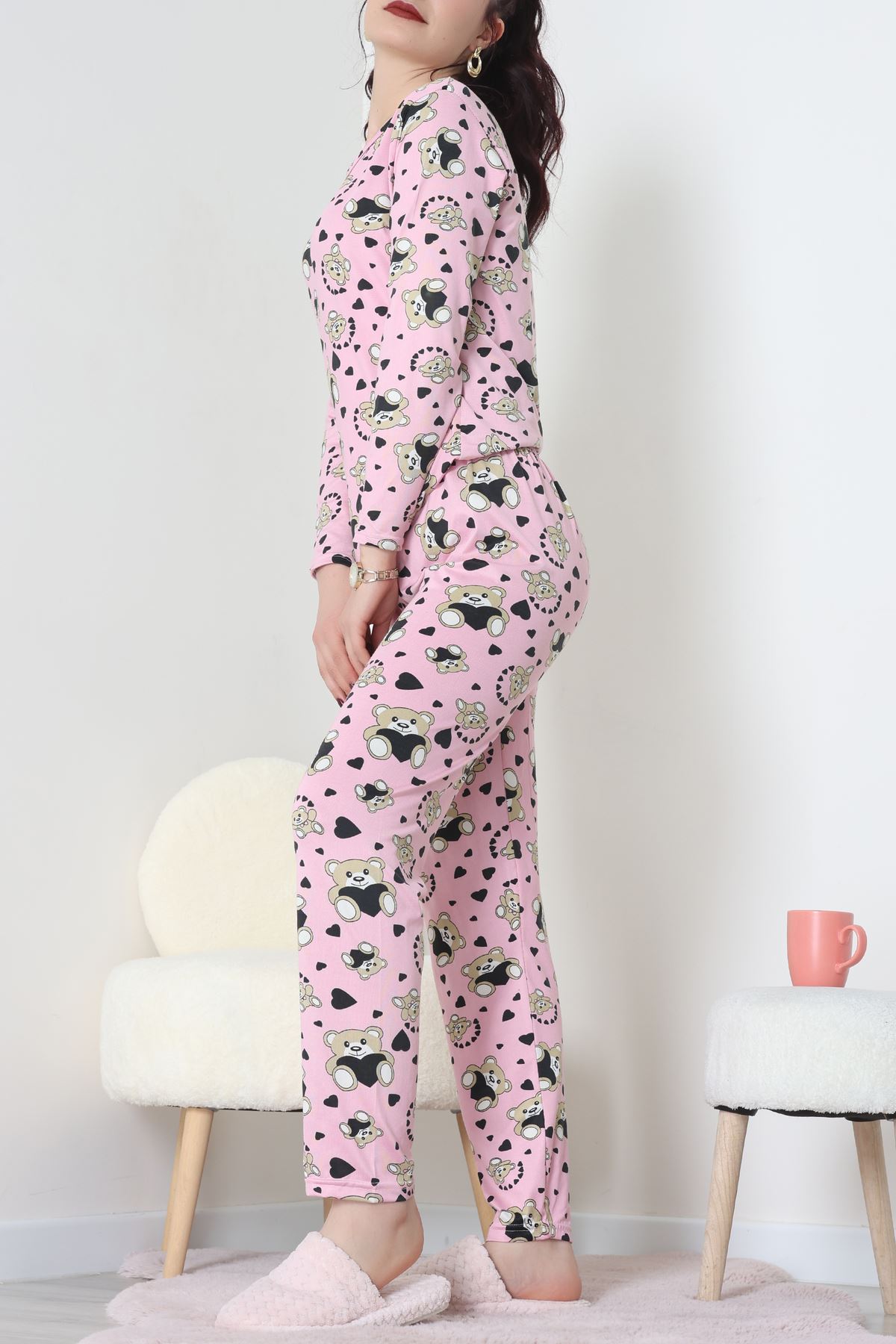 Milan Pijama Takımı Pembe - 55010.1567.