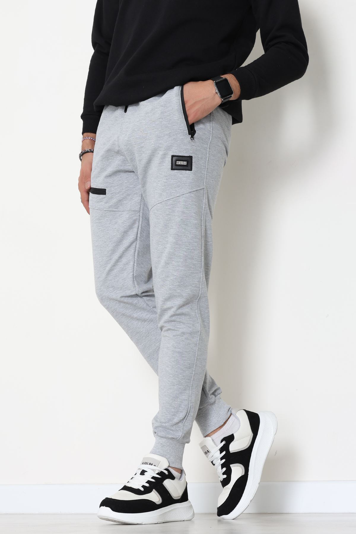 2 İplik Eşofman Altı Gri - 70844.2066.