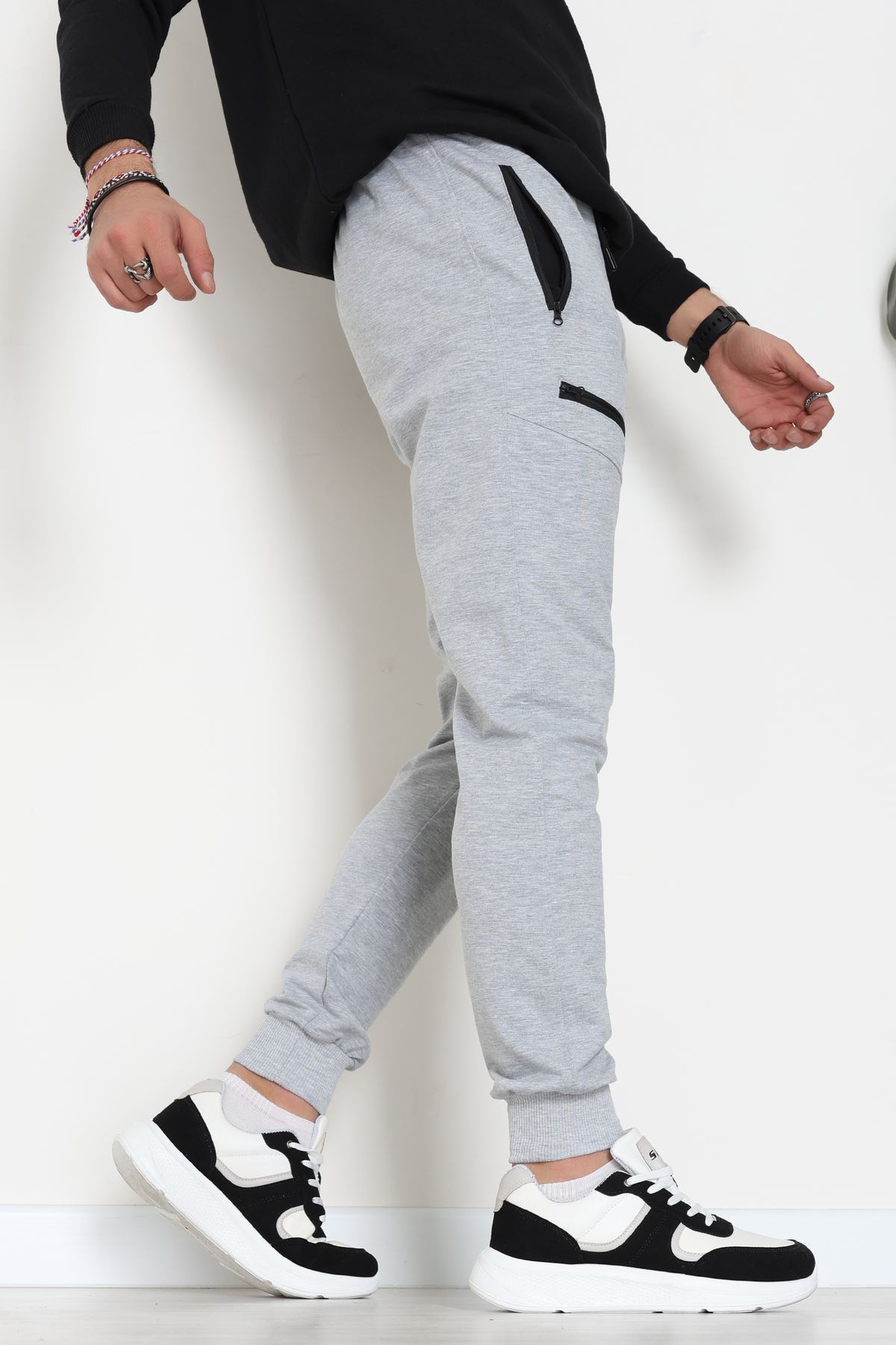 2 İplik Eşofman Altı Gri - 70844.2066.