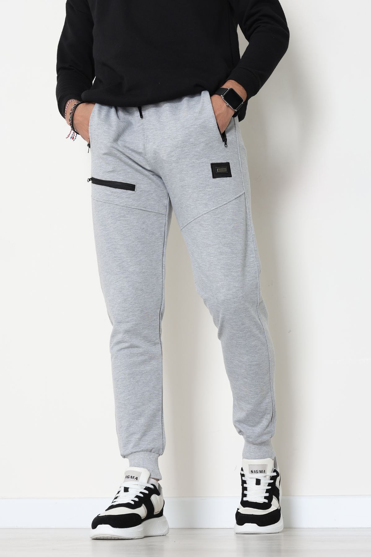 2 İplik Eşofman Altı Gri - 70844.2066.