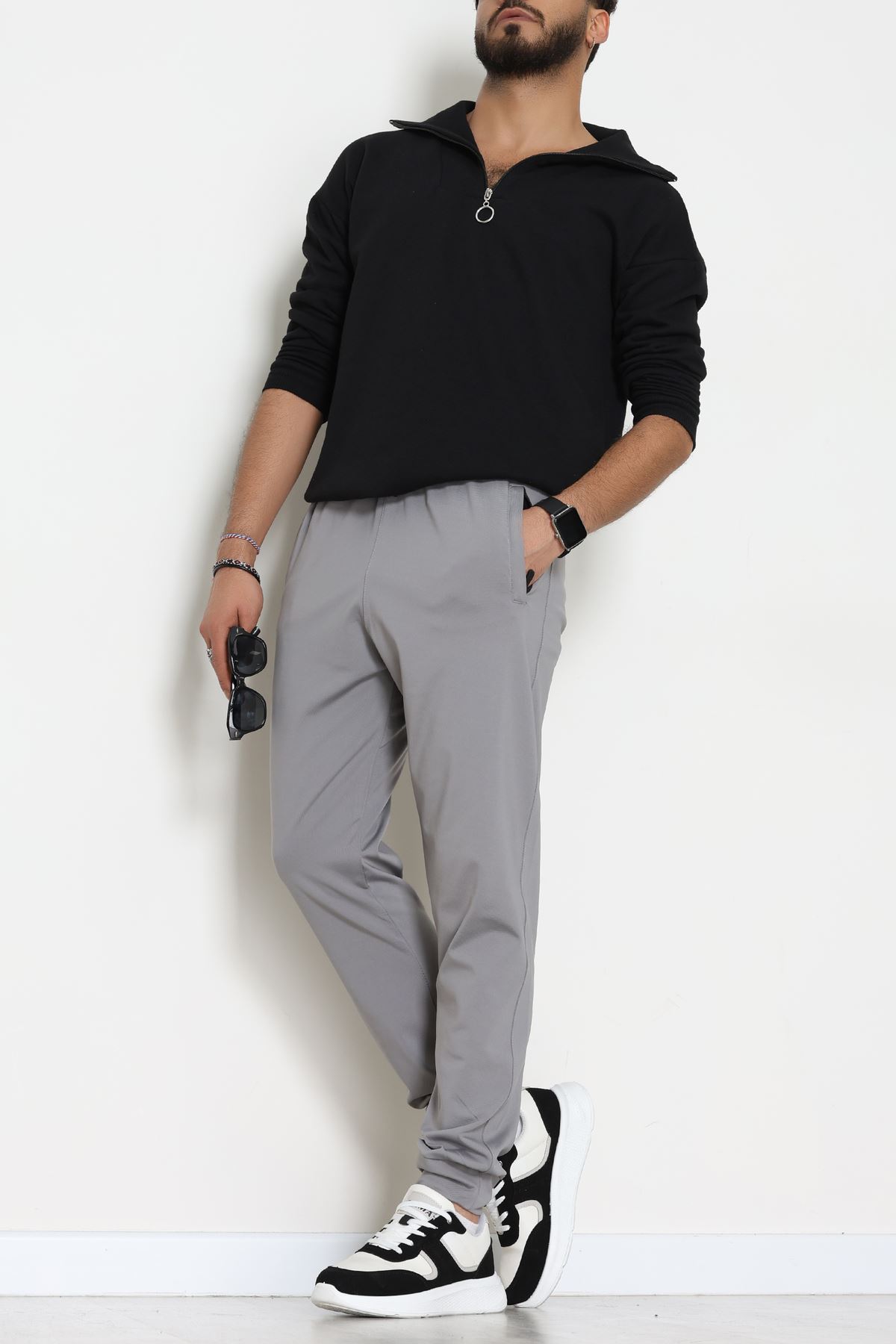 Flota Cep Dalgıç Eşofman Altı Gri - 70843.2066.