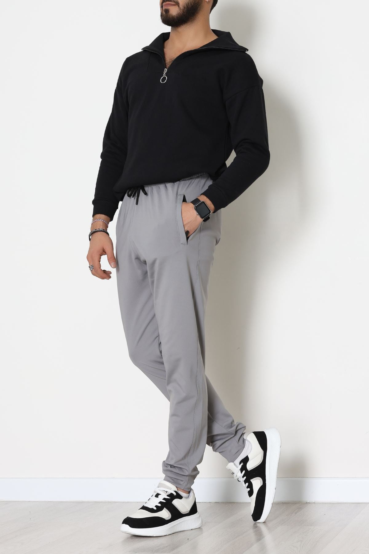 Flota Cep Dalgıç Eşofman Altı Gri - 70843.2066.