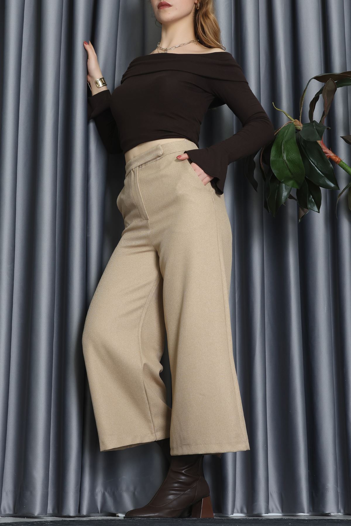 Bermuda Pantolon Bej - 31588.444.