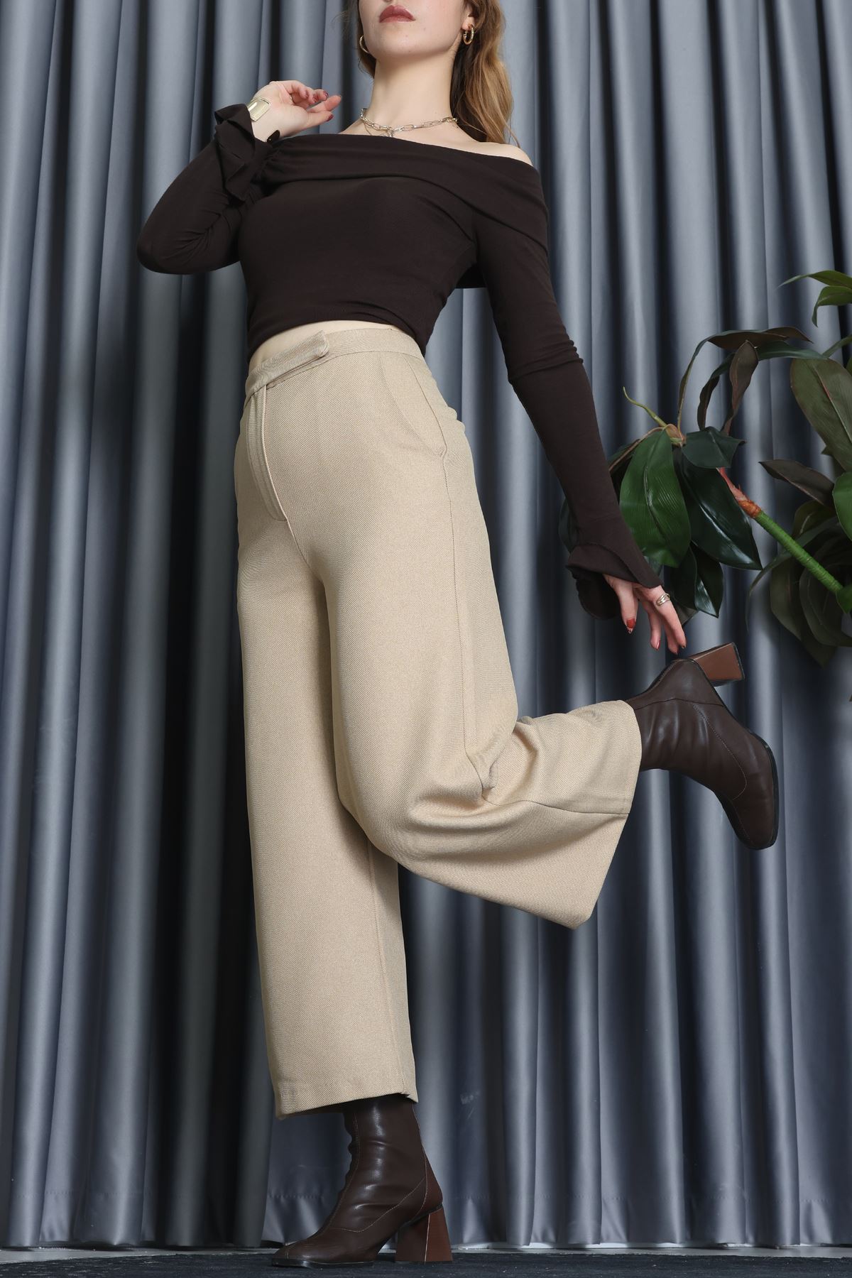 Bermuda Pantolon Bej - 31588.444.