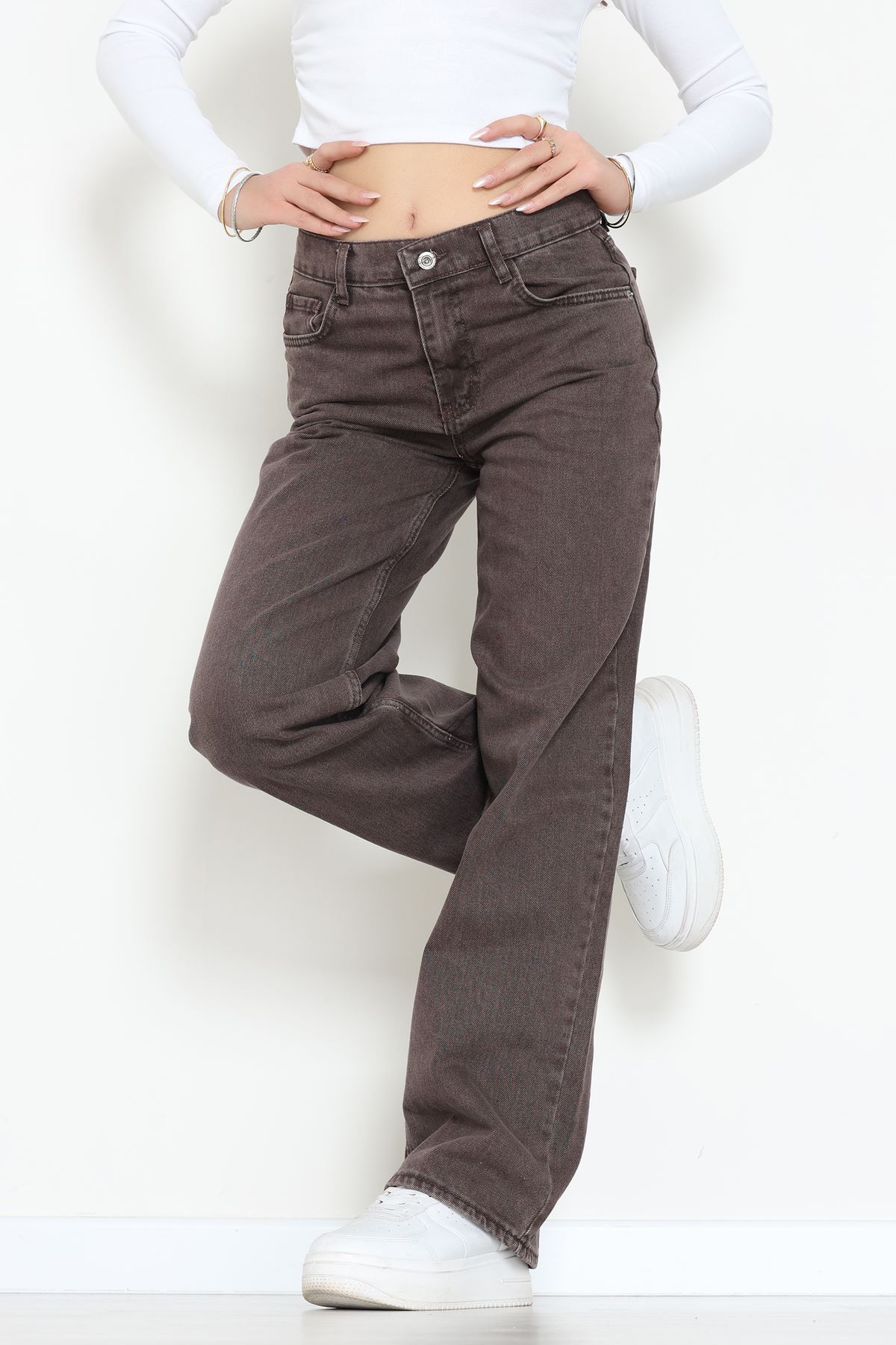 Palazzo Kot Pantolon Açıkkahve - 31554.2088.