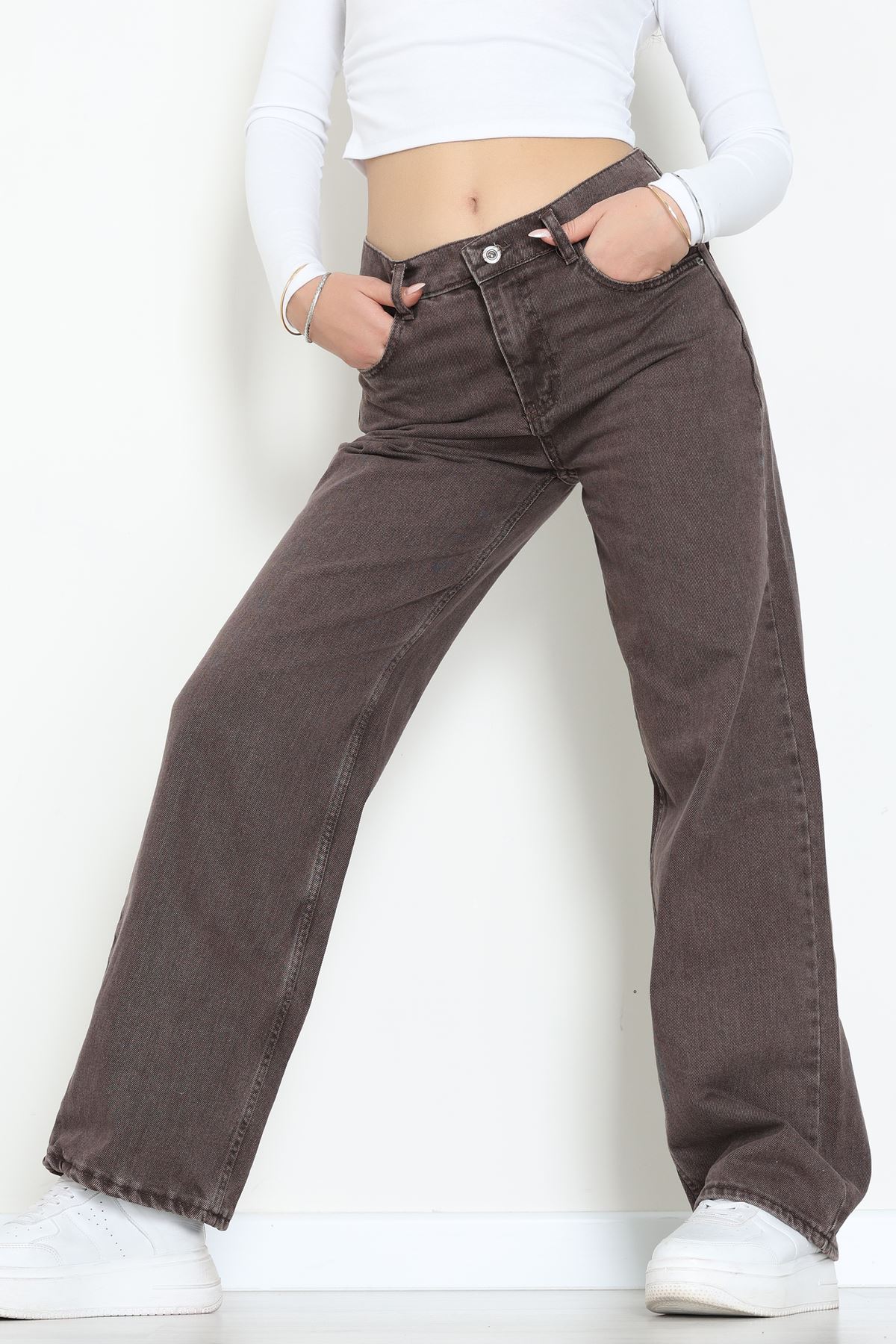 Palazzo Kot Pantolon Açıkkahve - 31554.2088.