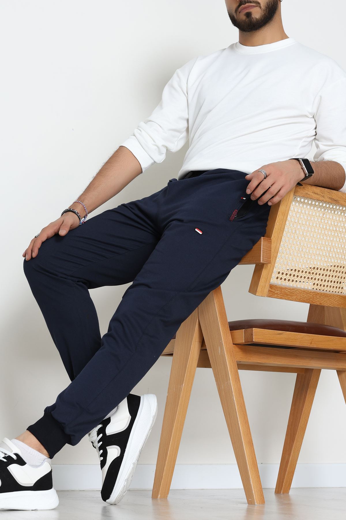 Flota Cepli Nakışlı 2 İplik Erkek Eşofman Altı Laci - 70841.2066.