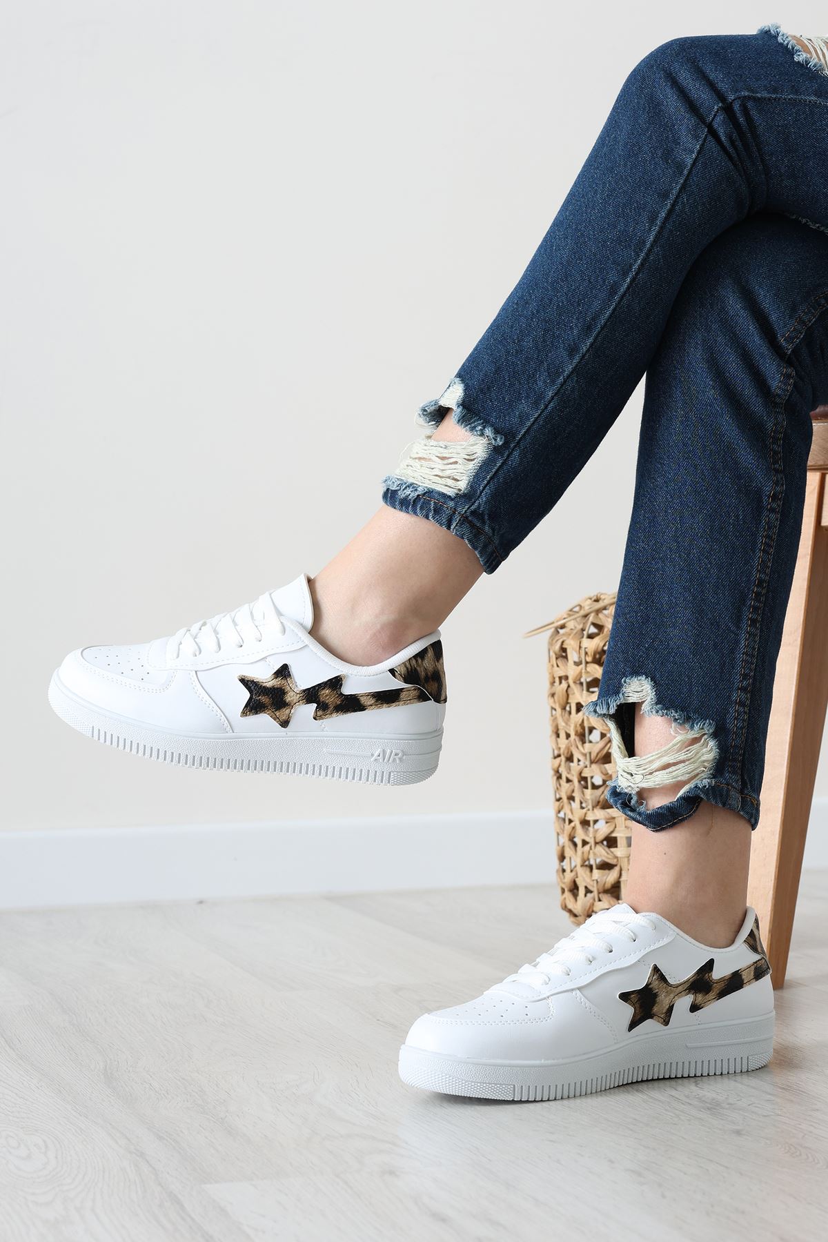 Günlük Ayakkabı Beyazleopar - 12149.264.