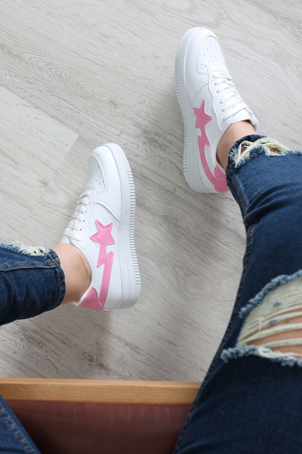 Günlük Ayakkabı Beyazpembe - 12149.264.