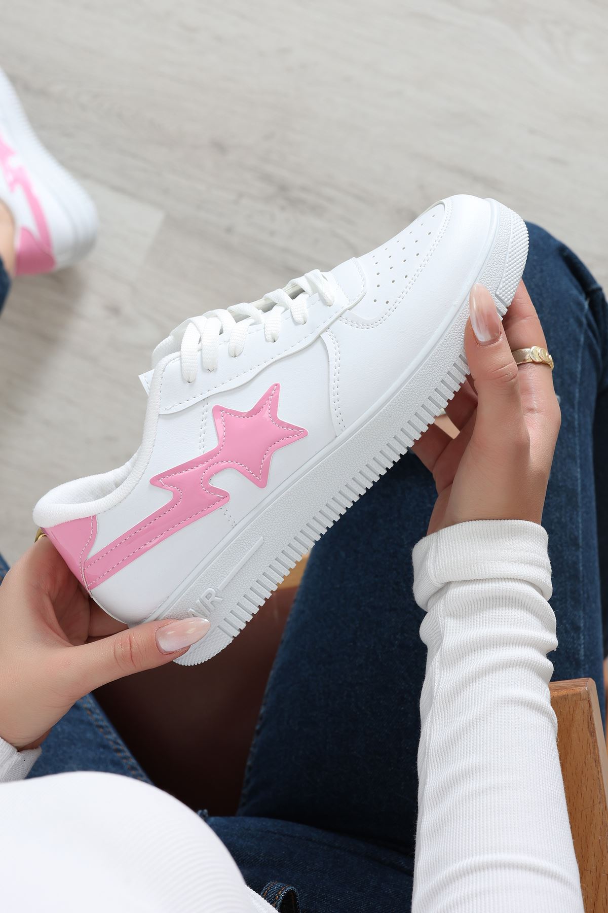 Günlük Ayakkabı Beyazpembe - 12149.264.