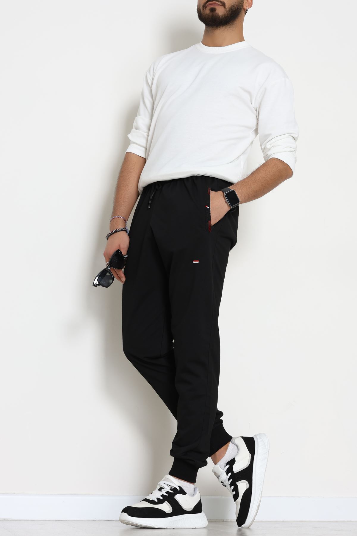 2 İplik Eşofman Altı Siyah - 70844.2066.