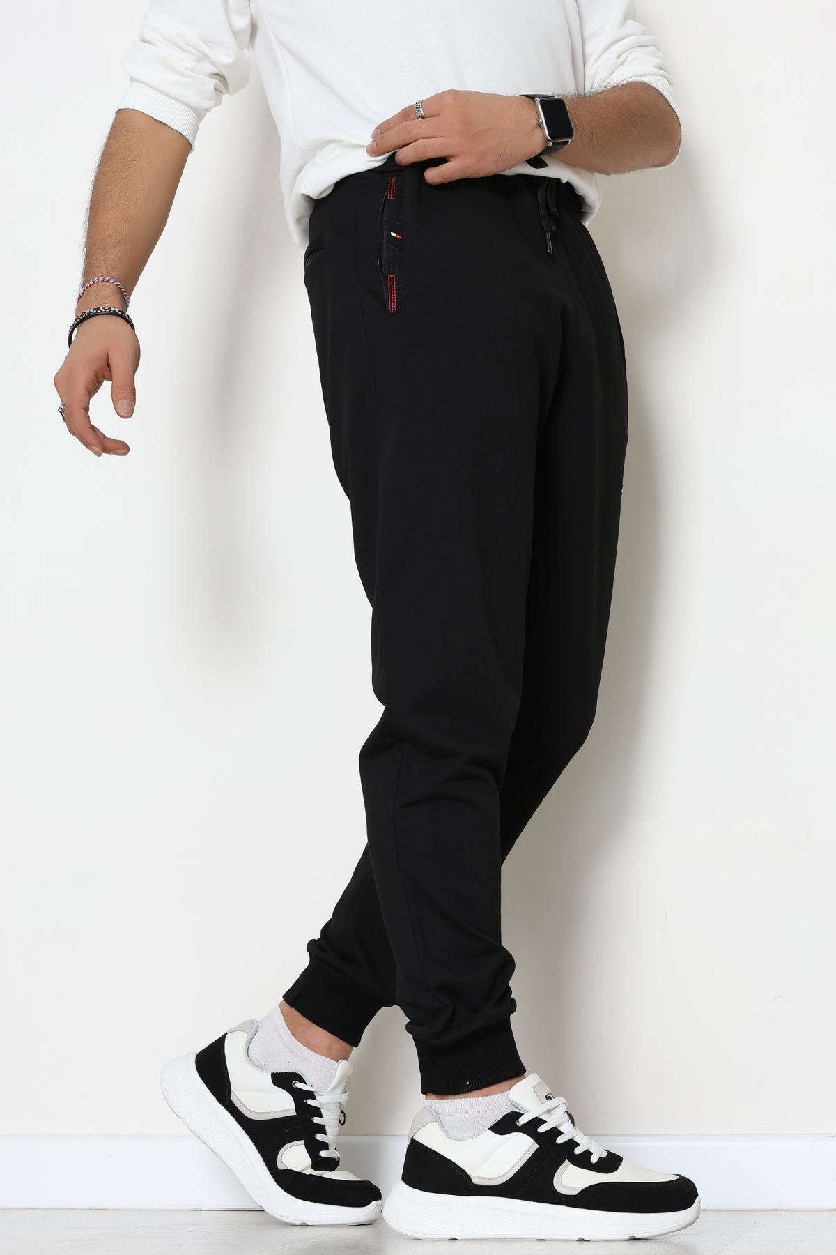 2 İplik Eşofman Altı Siyah - 70844.2066.