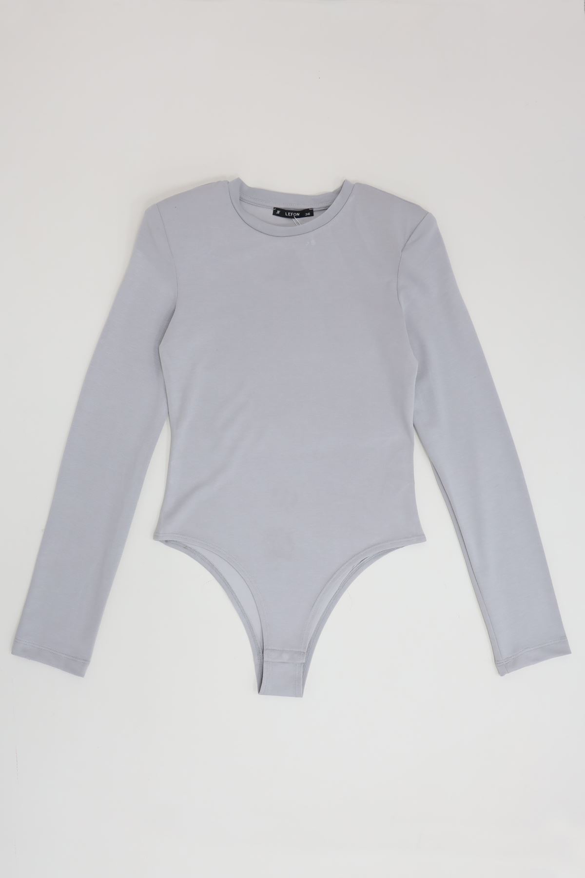 Vatkalı Bodysuit Duman - 71768.444.