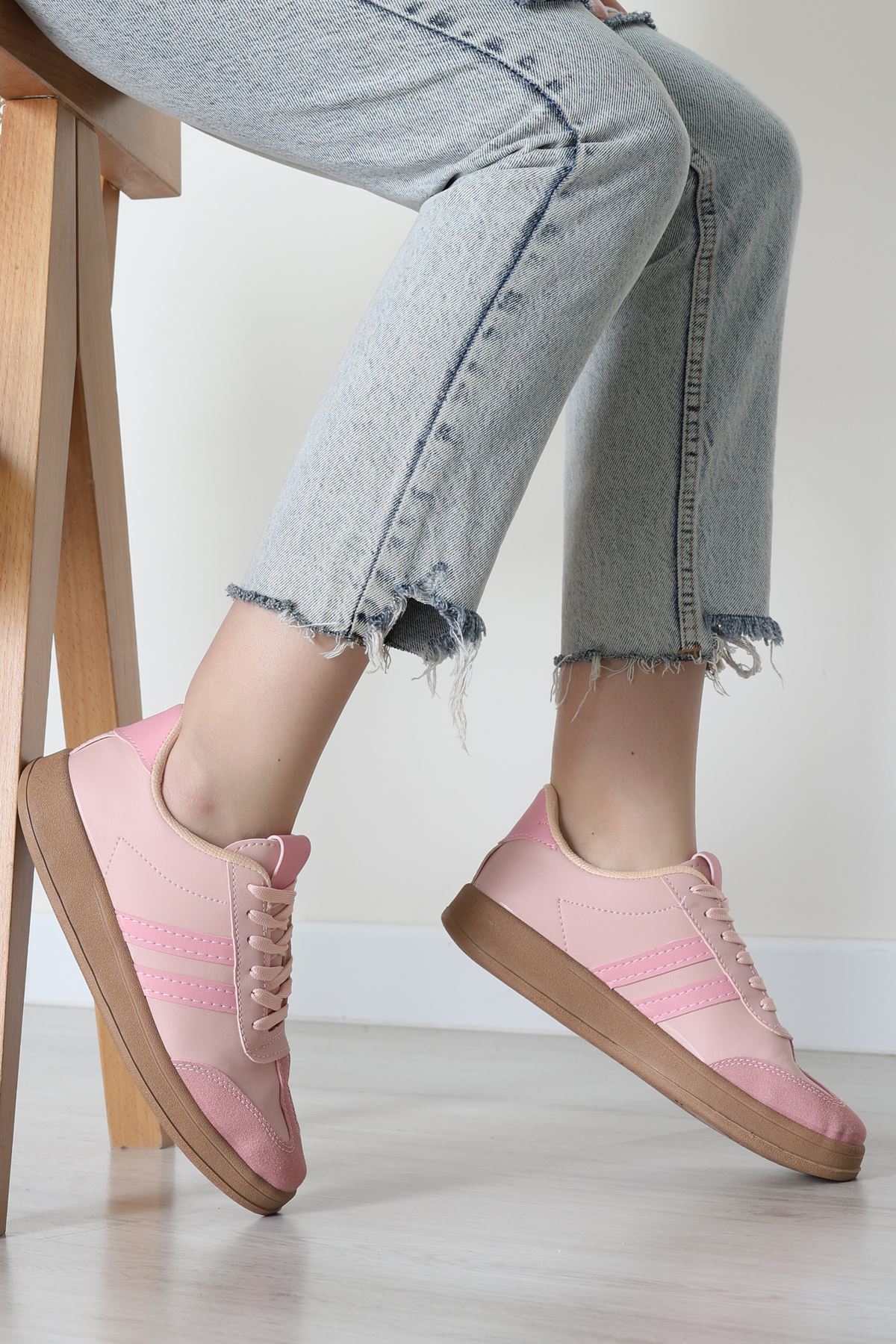 Spor Günlük Ayakkabı Pudrapembe - 31680.264.