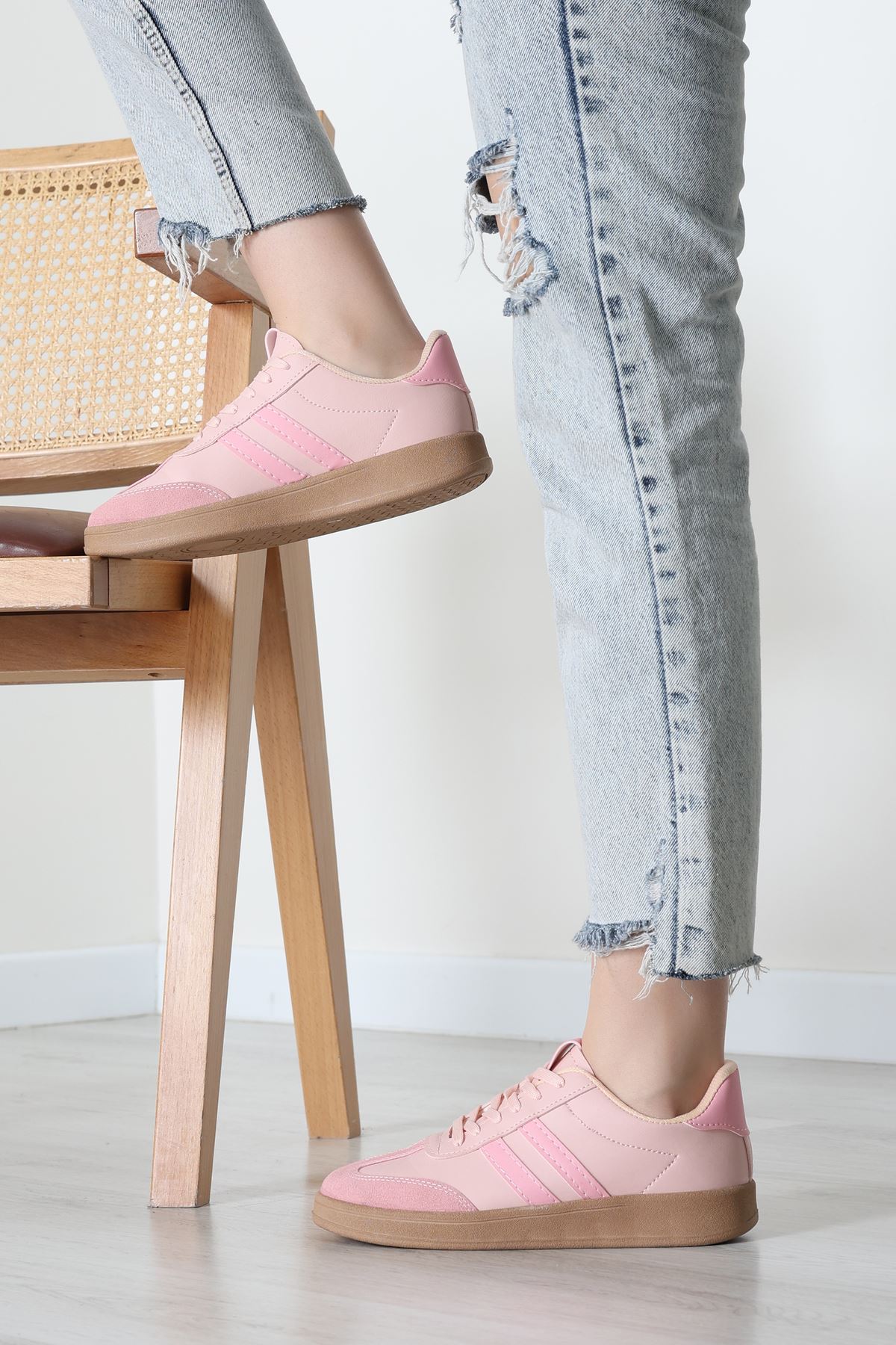 Spor Günlük Ayakkabı Pudrapembe - 31680.264.