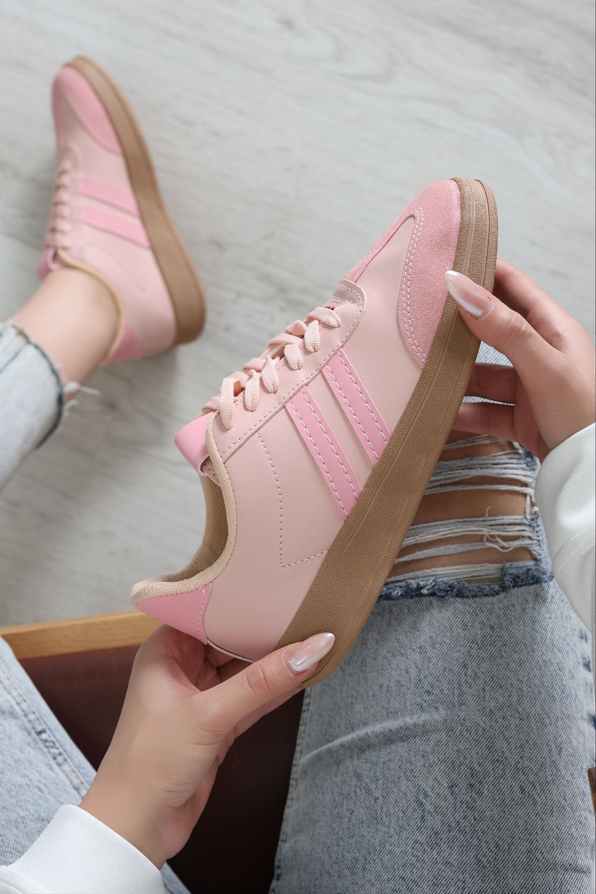 Spor Günlük Ayakkabı Pudrapembe - 31680.264.