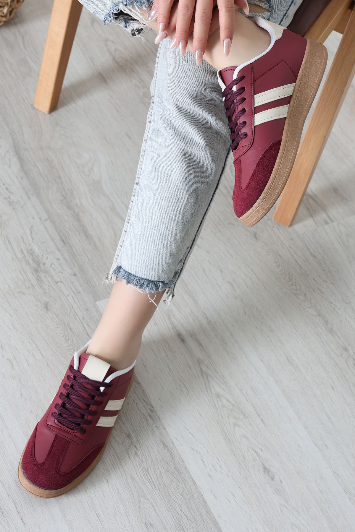 Spor Günlük Ayakkabı Bordobej - 31680.264.