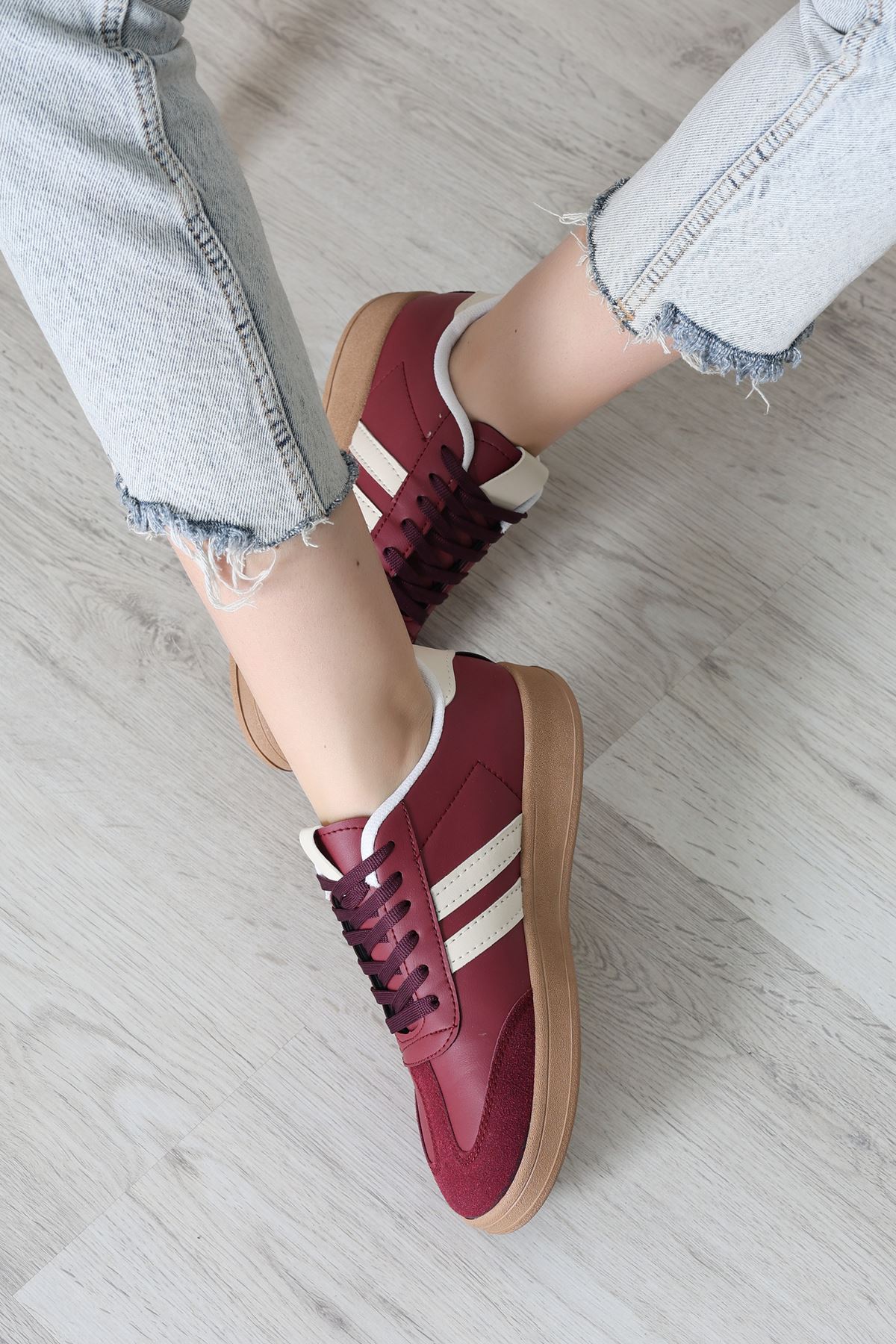 Spor Günlük Ayakkabı Bordobej - 31680.264.