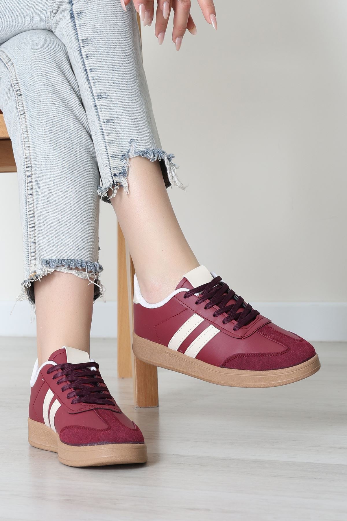 Spor Günlük Ayakkabı Bordobej - 31680.264.