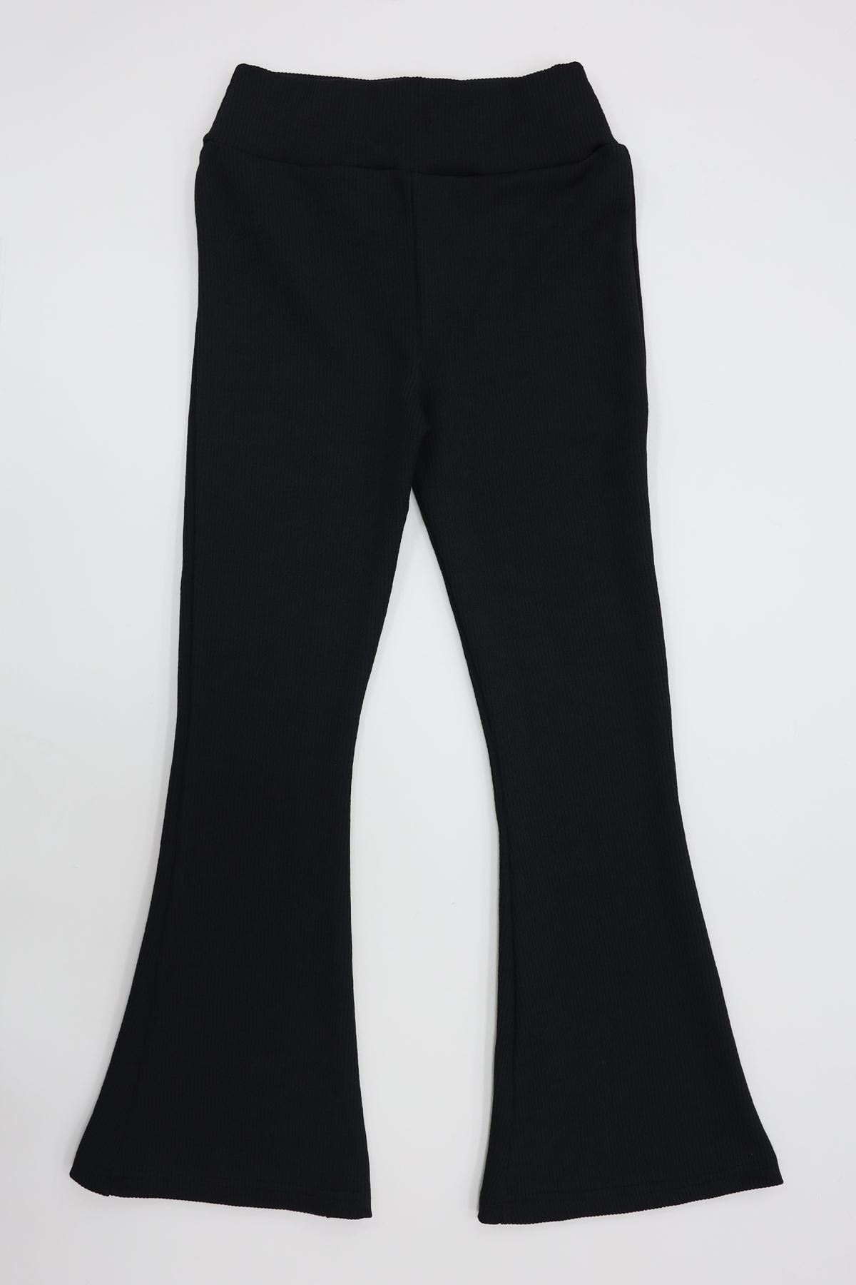 9-13 Yaş İspanyol Paça Tayt Siyah - 55035.904.