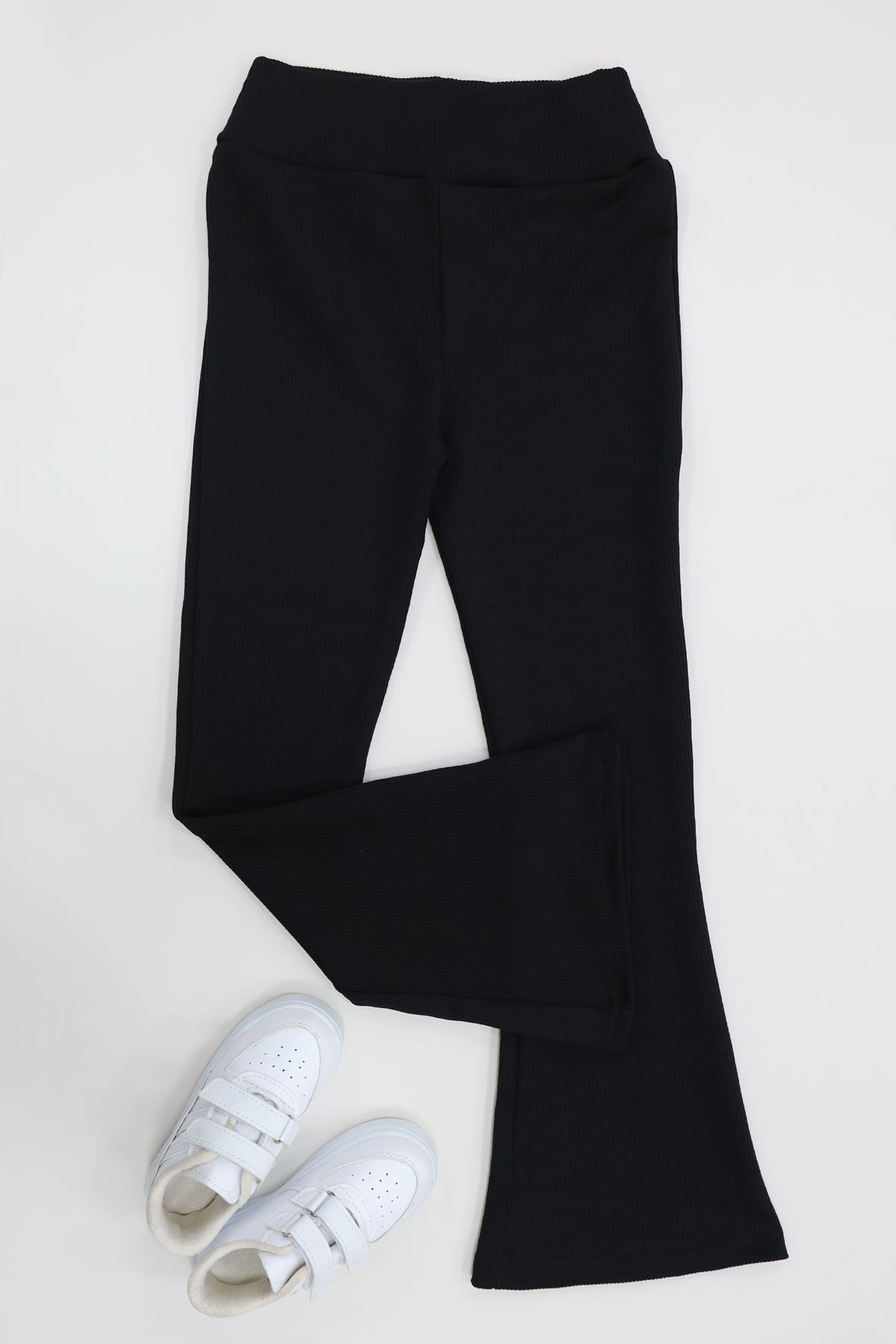 9-13 Yaş İspanyol Paça Tayt Siyah - 55035.904.