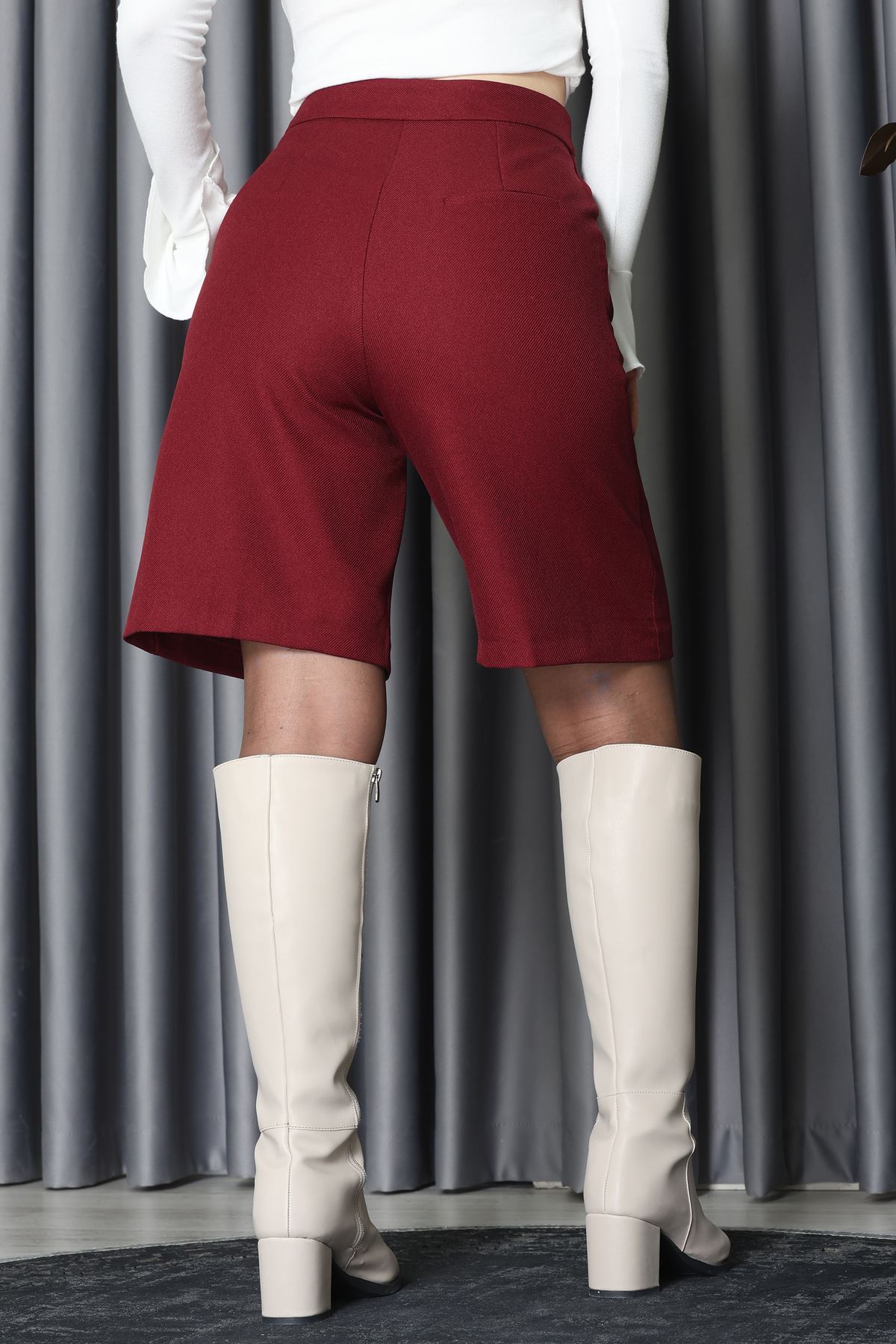 Bermuda Şort Bordo - 10809.444.