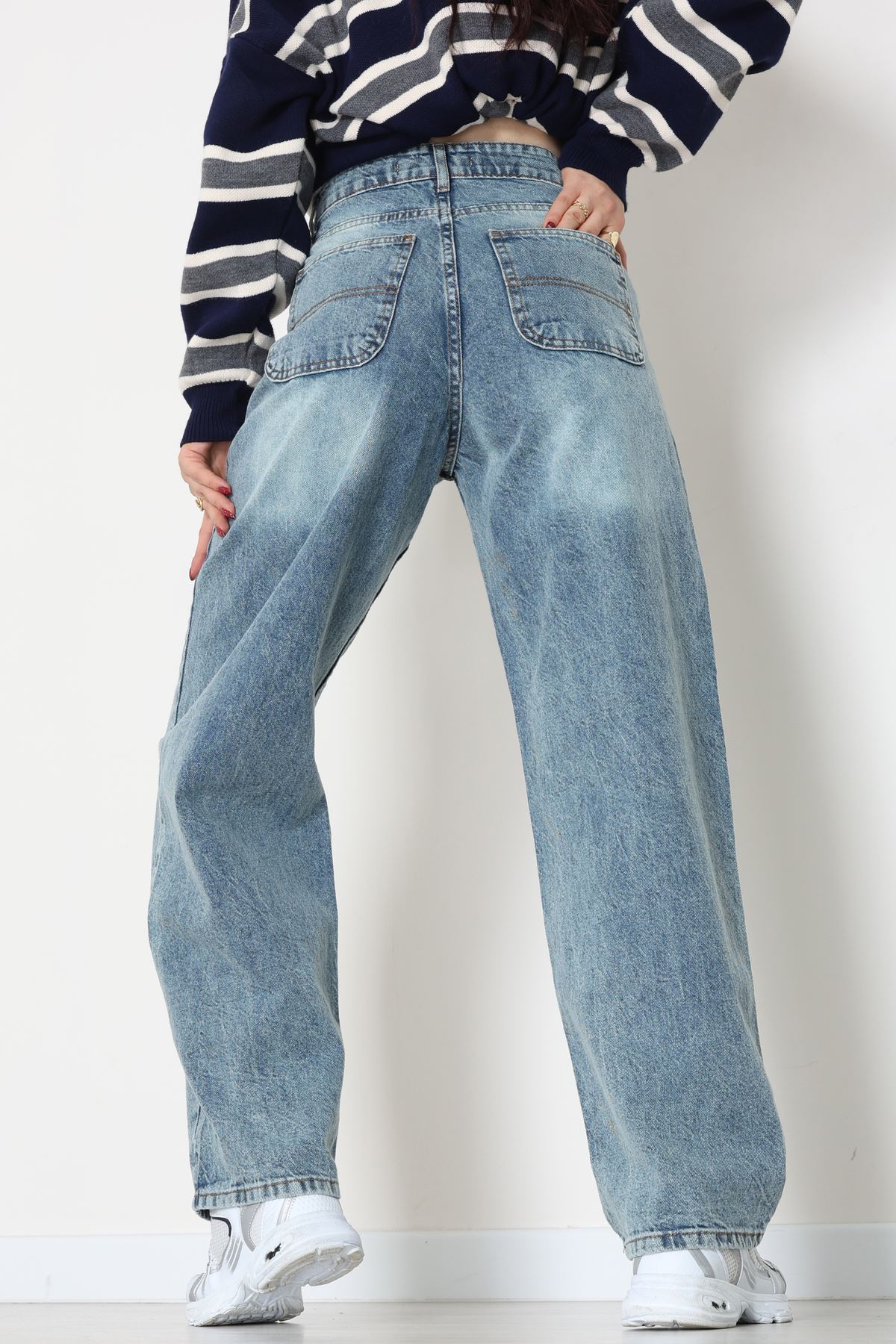 Baggy Kot Pantolon Buzmavi - 31586.1566.