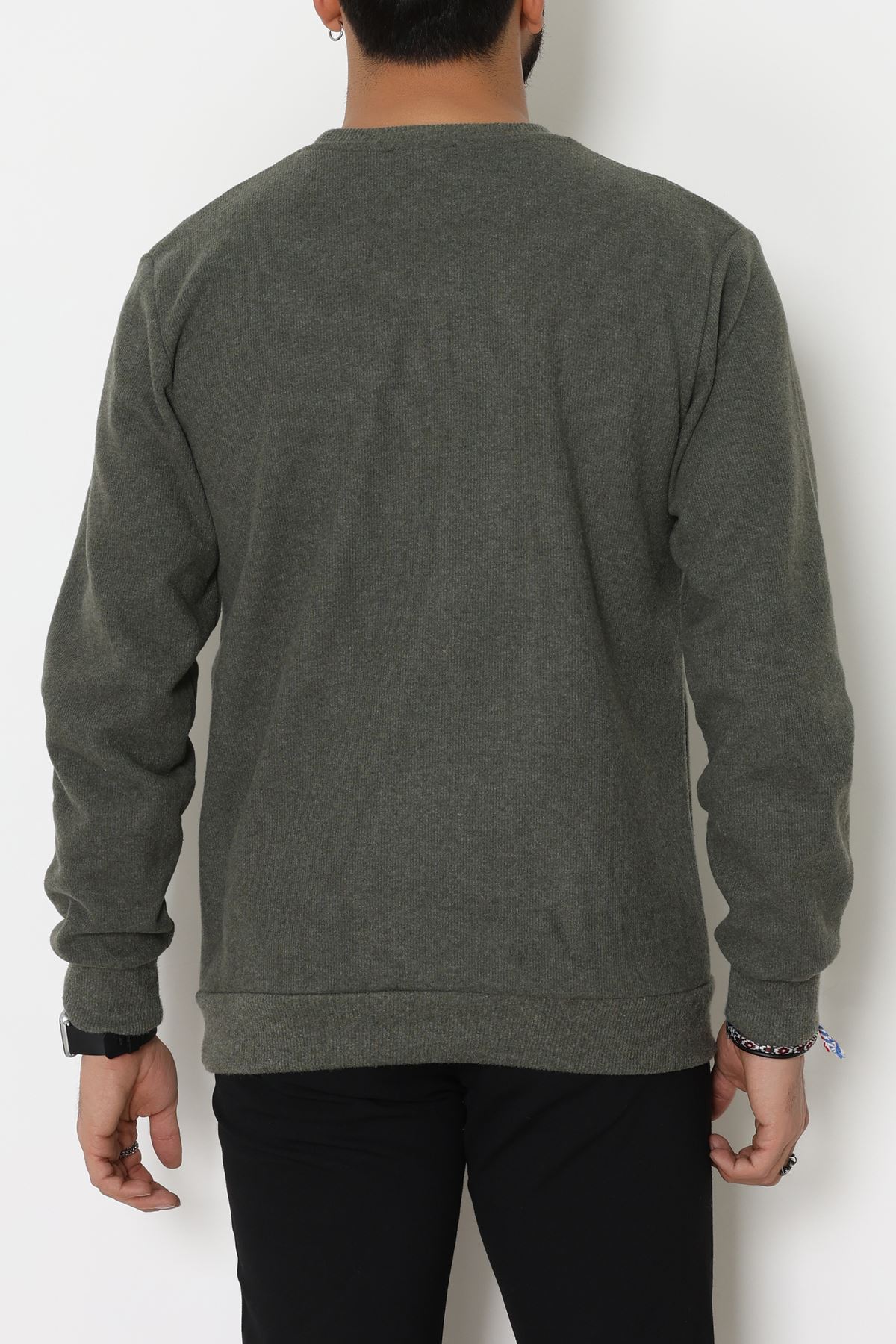 Selanik Erkek Sweat Haki - 51258.1957.