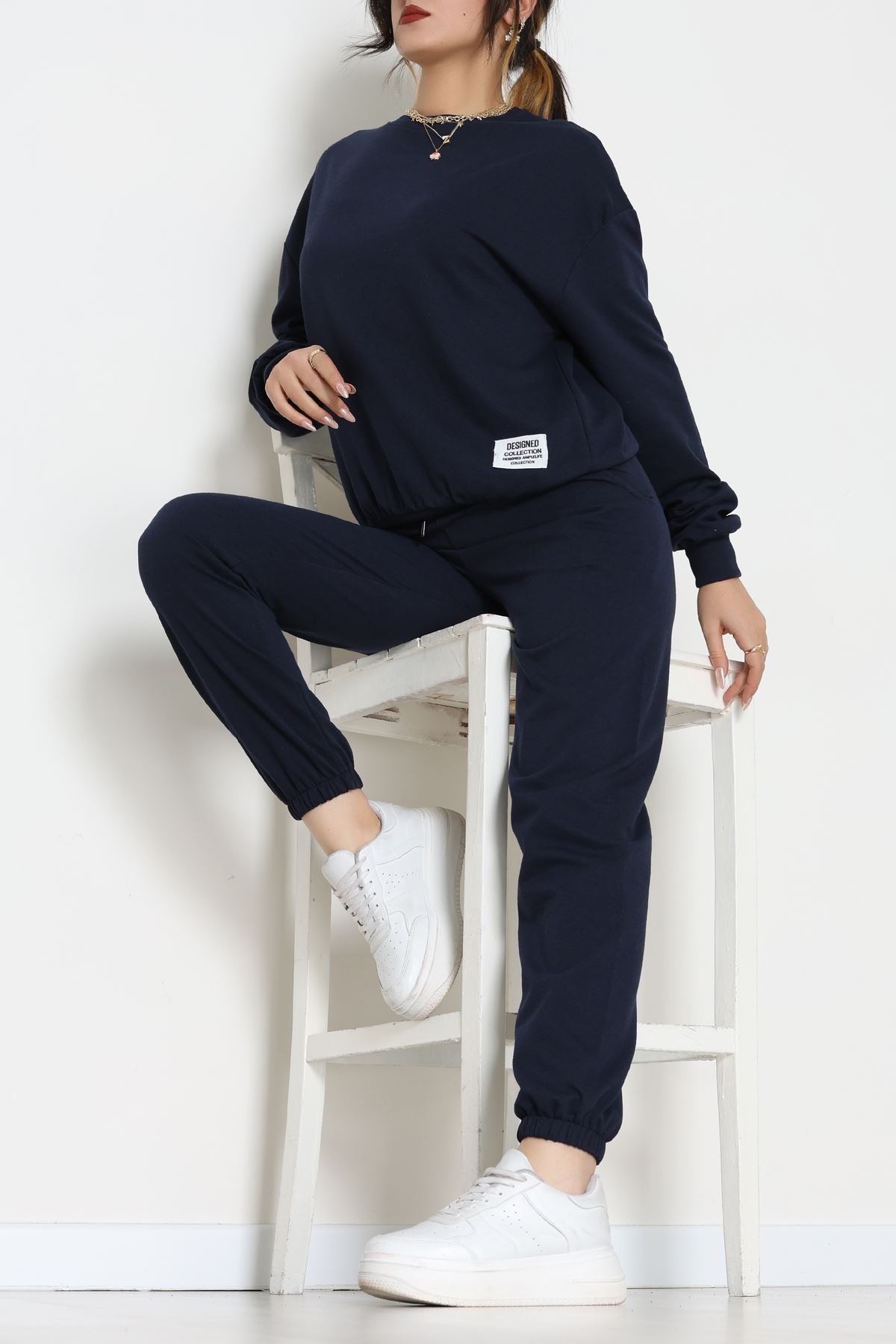 Armalı Eşofman Takımı Lacivert - 20087.1857.