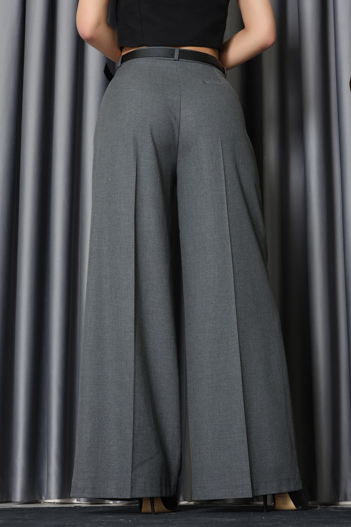 Kemerli Pileli Pantolon Anti - 51070.1995.