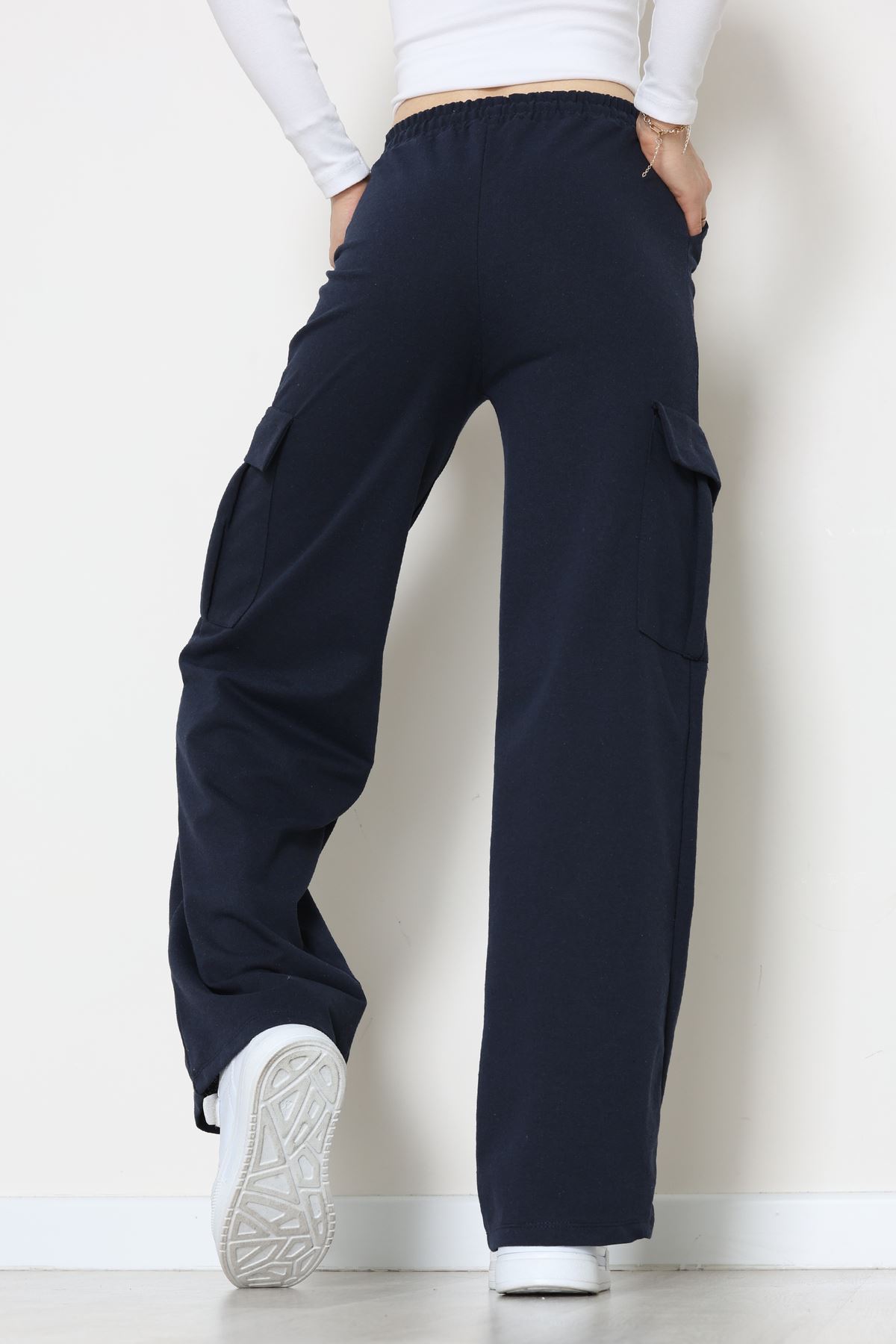 Kargo Cepli Eşofman Altı Lacivert - 52131.1857.