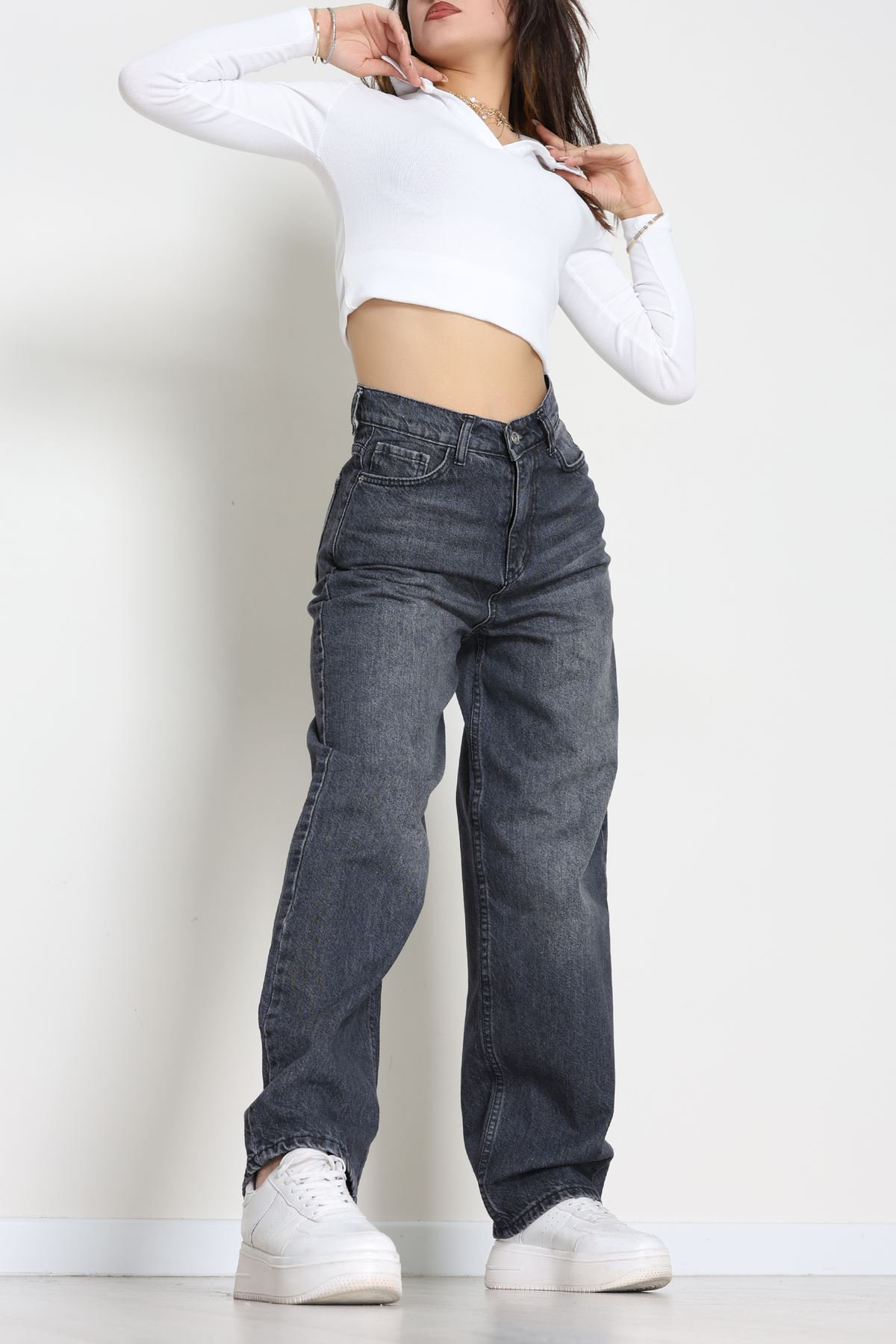 Baggy Kot Pantolon Füme1 - 31536.2088.