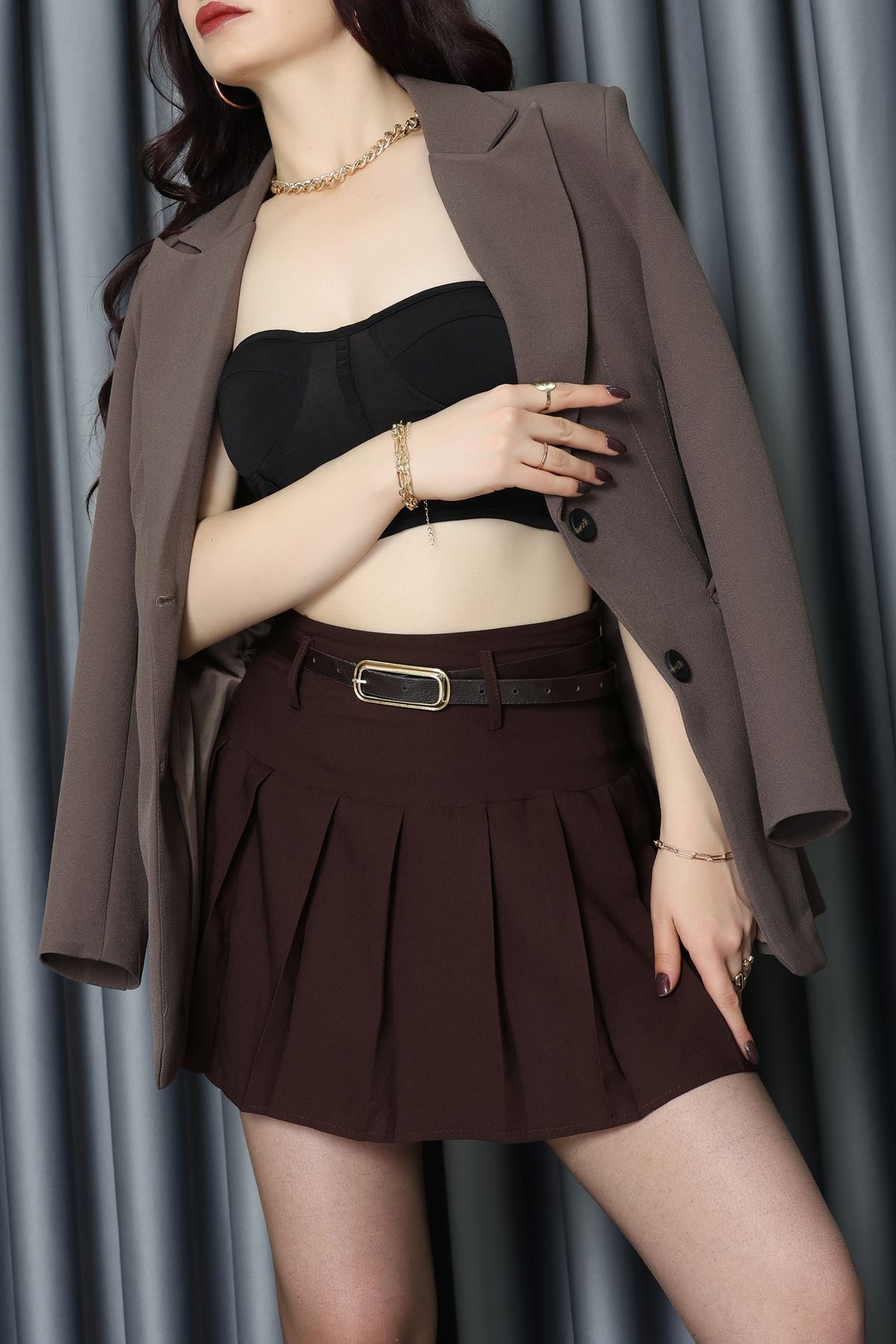 Atlas Ceket Kahve - 9452.1995.